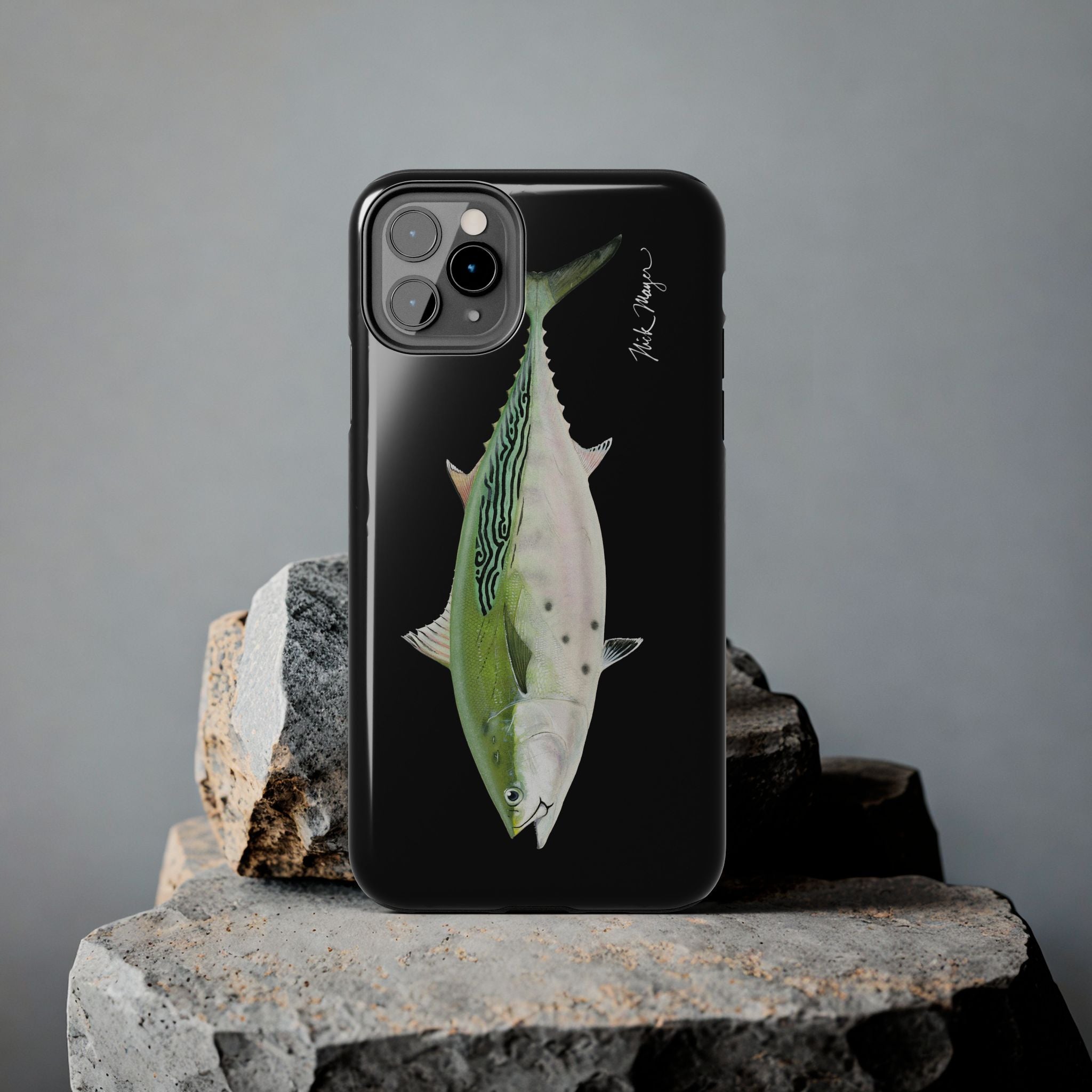 Albie Black Phone Case (iPhone)