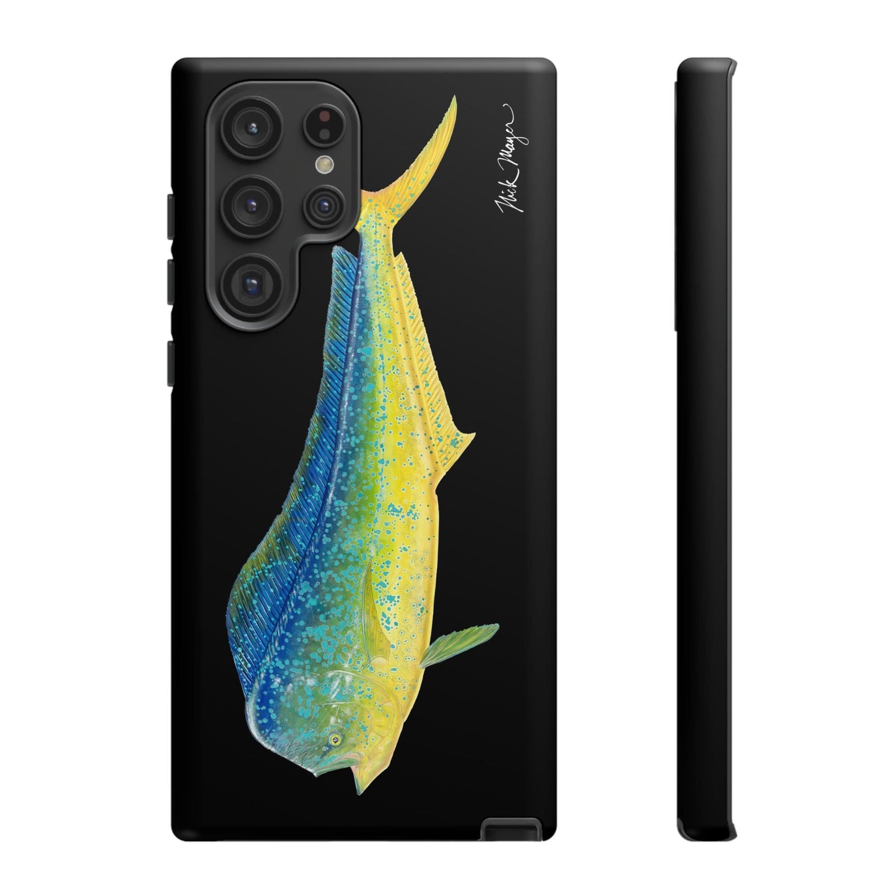 Bull Mahi Black Phone Case (iPhone 16 & Samsung)