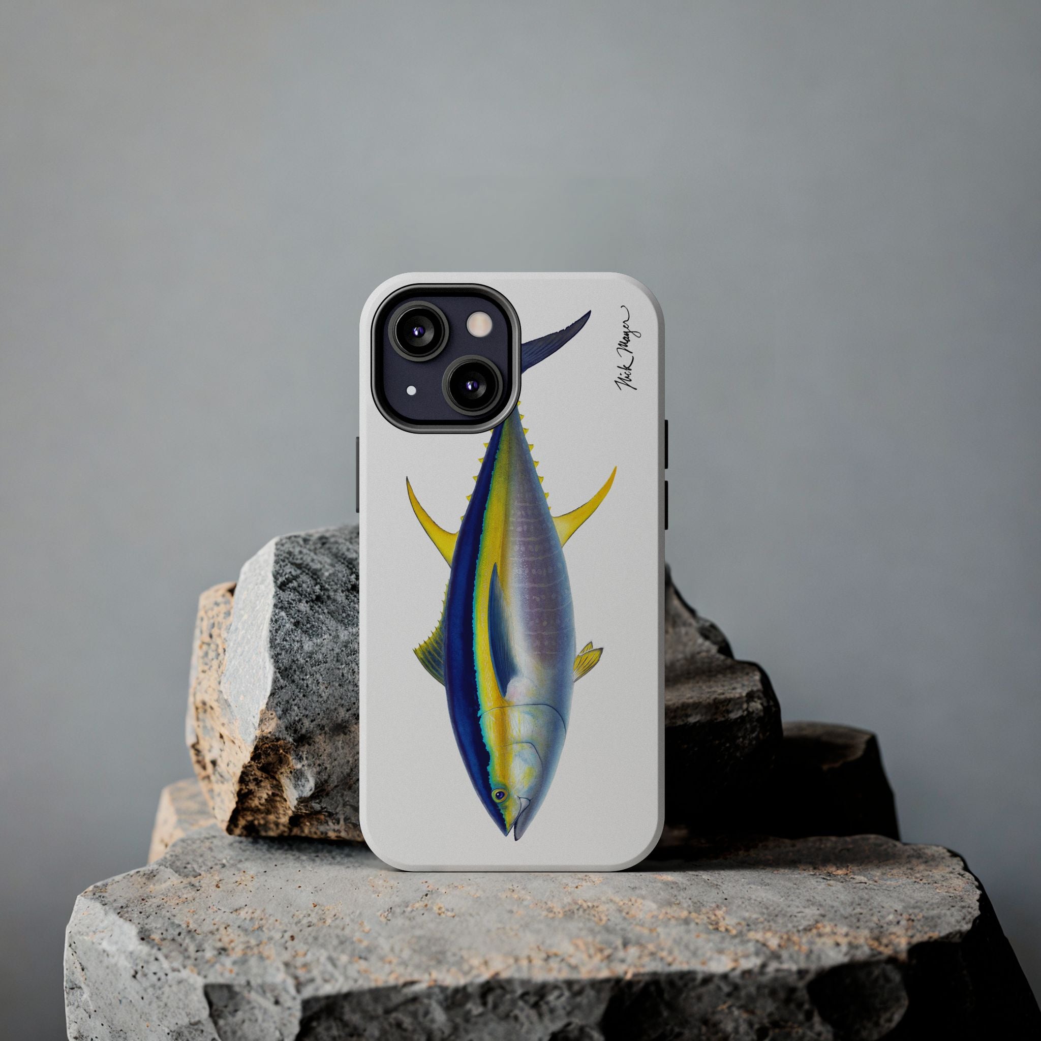 Yellowfin Tuna White Phone Case (iPhone)