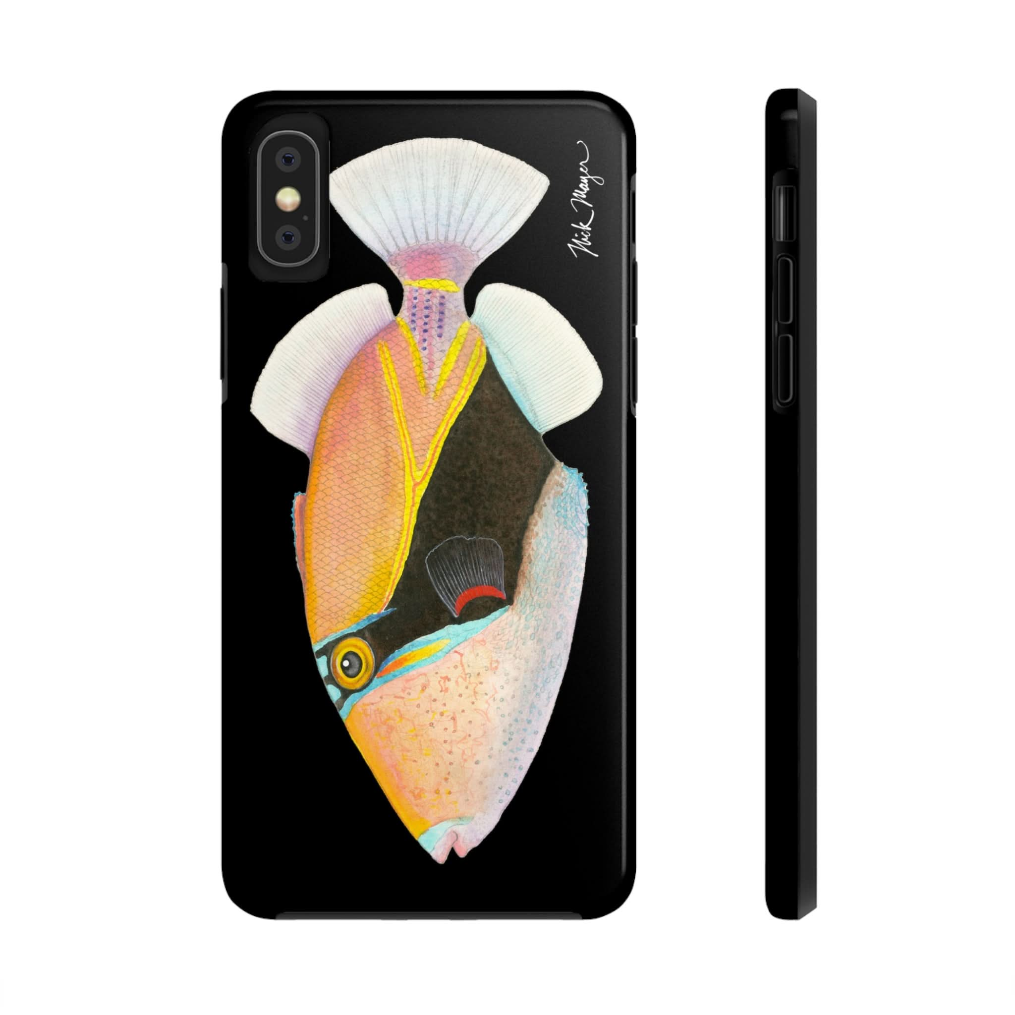 Humuhumunukunukuapua'a Black Phone Case (iPhone)