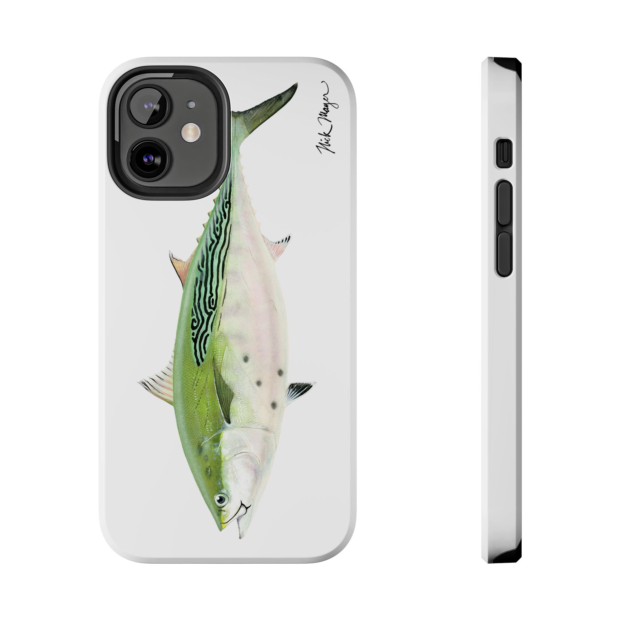 Albie White Phone Case (iPhone)