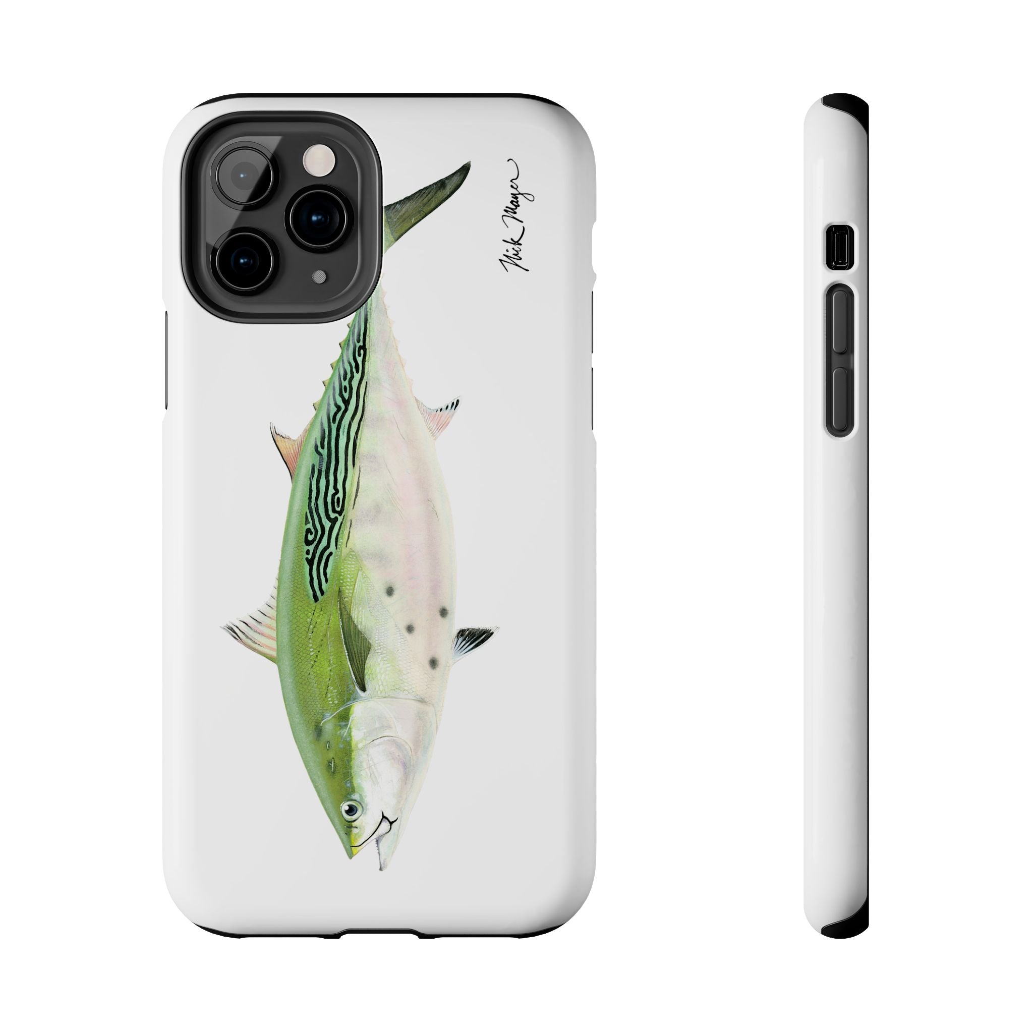 Albie White Phone Case (iPhone)