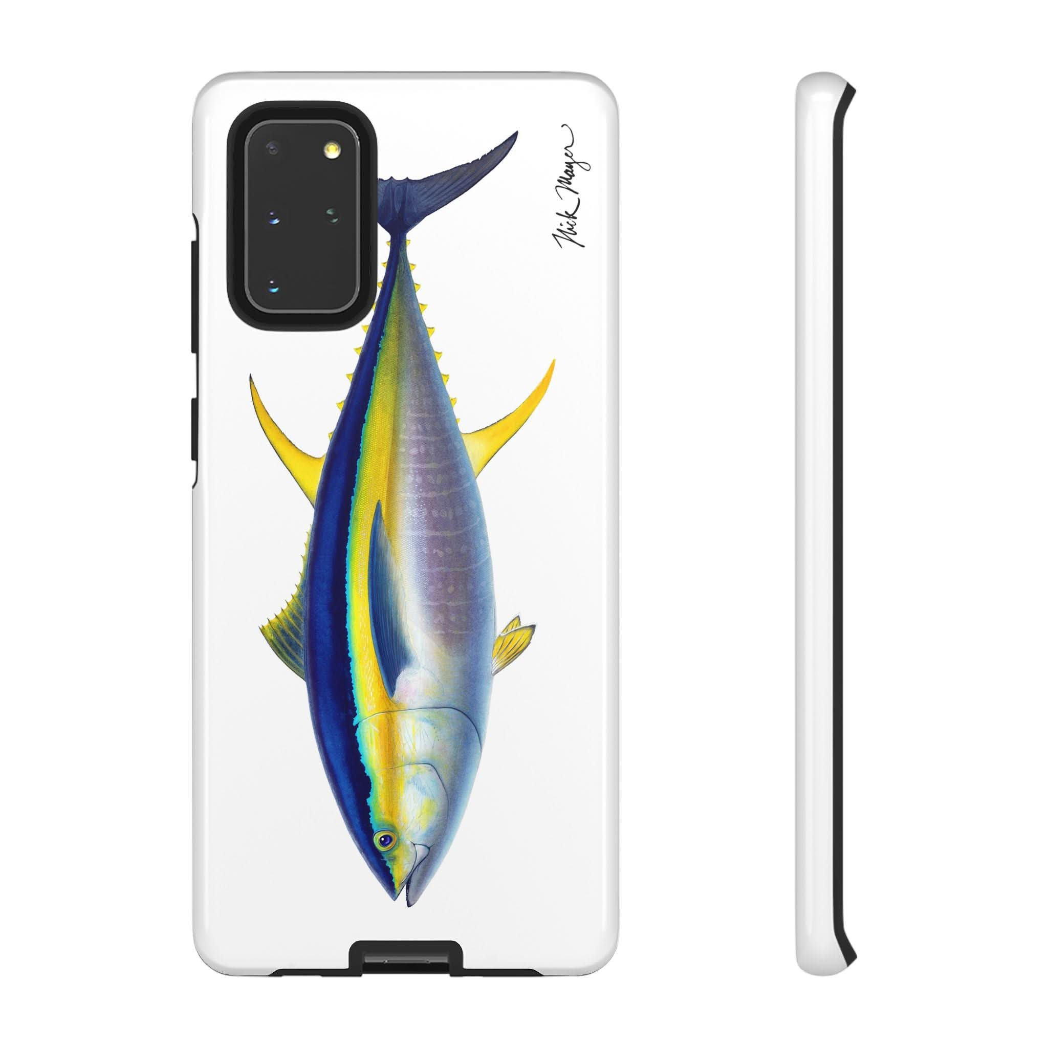 Yellowfin Tuna White Phone Case (Samsung)