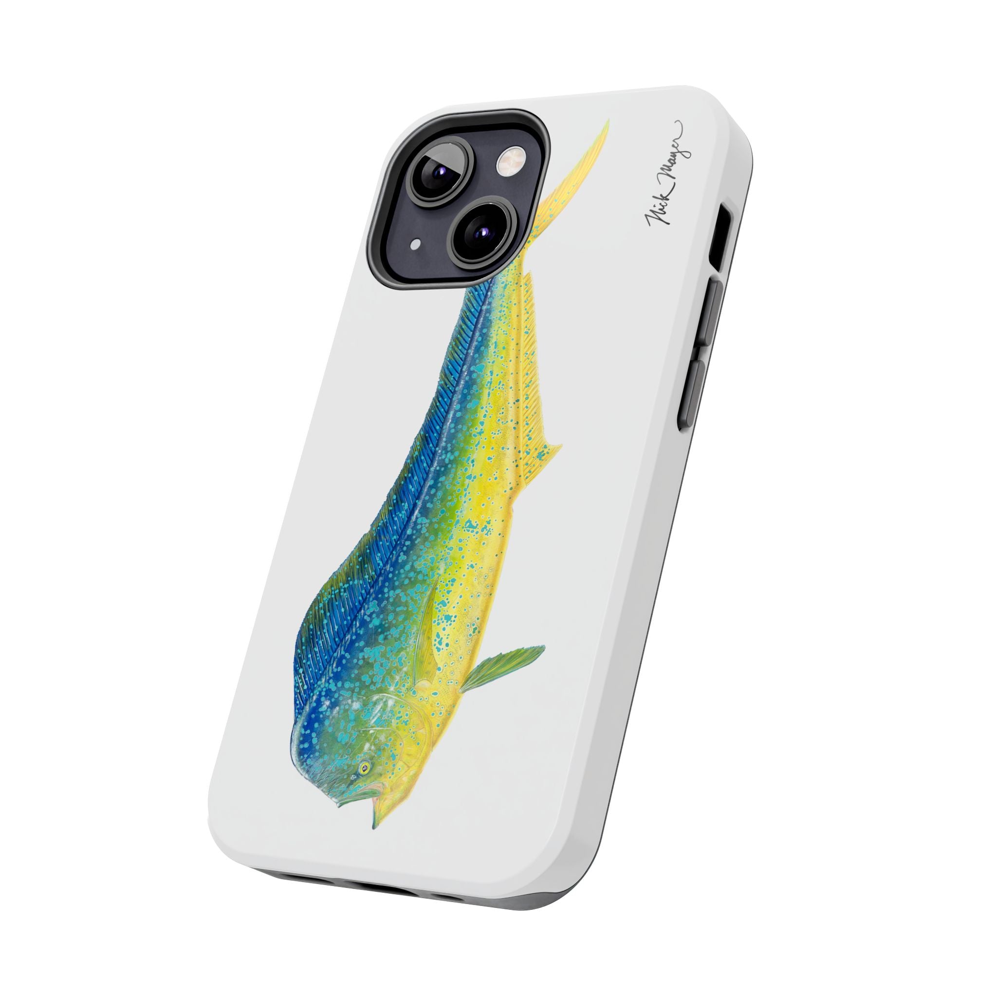 Bull Mahi White Phone Case (iPhone)