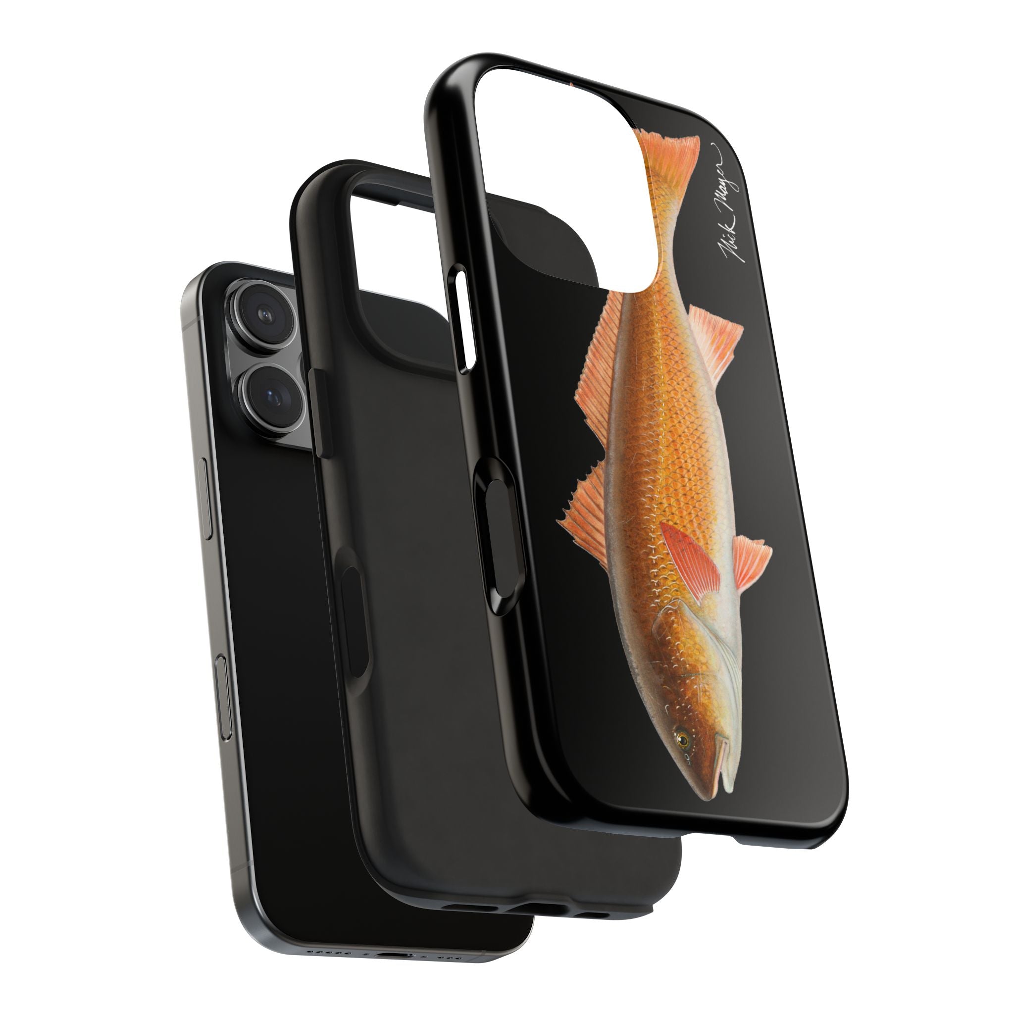 Redfish Black Phone Case (iPhone)