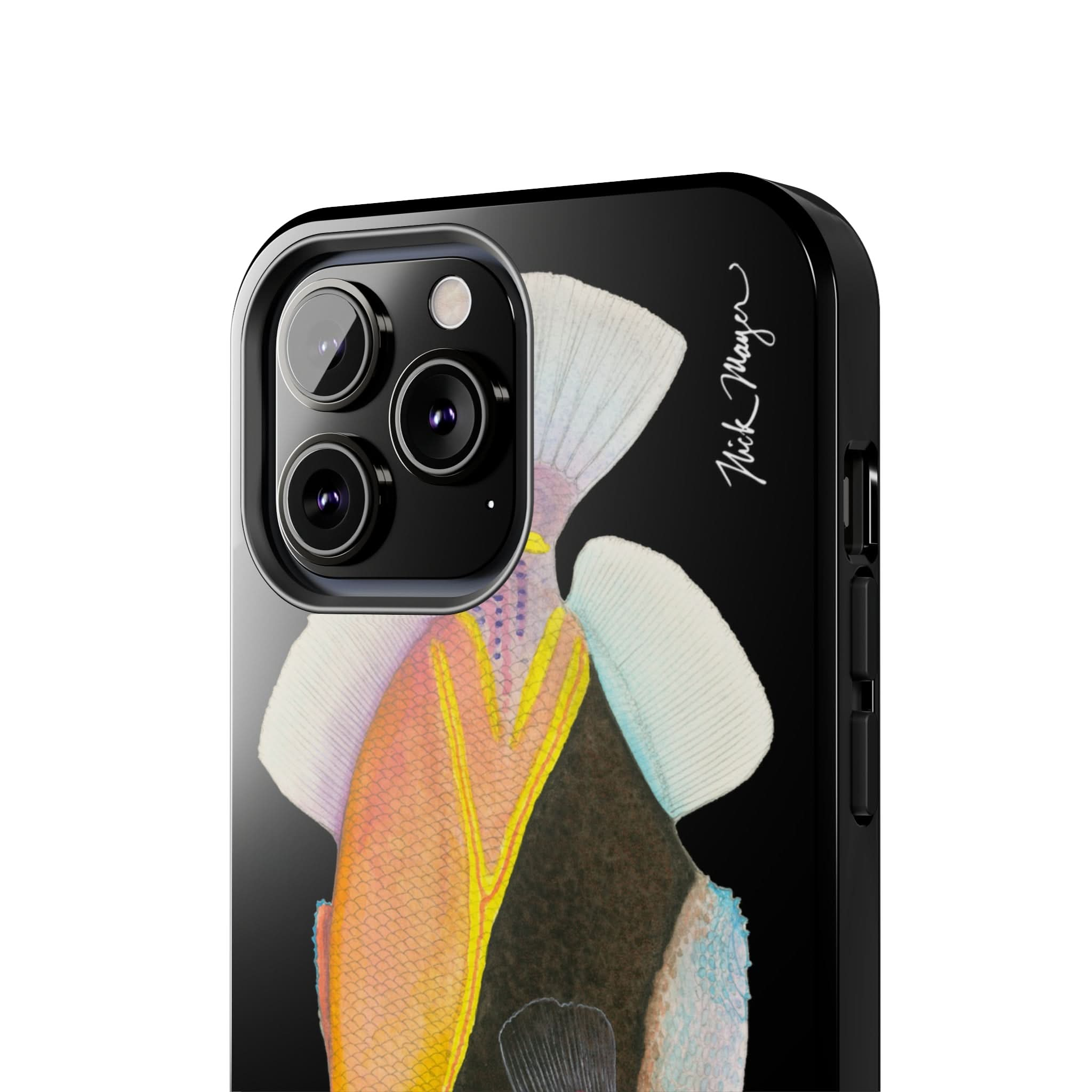 Humuhumunukunukuapua'a Black Phone Case (iPhone)