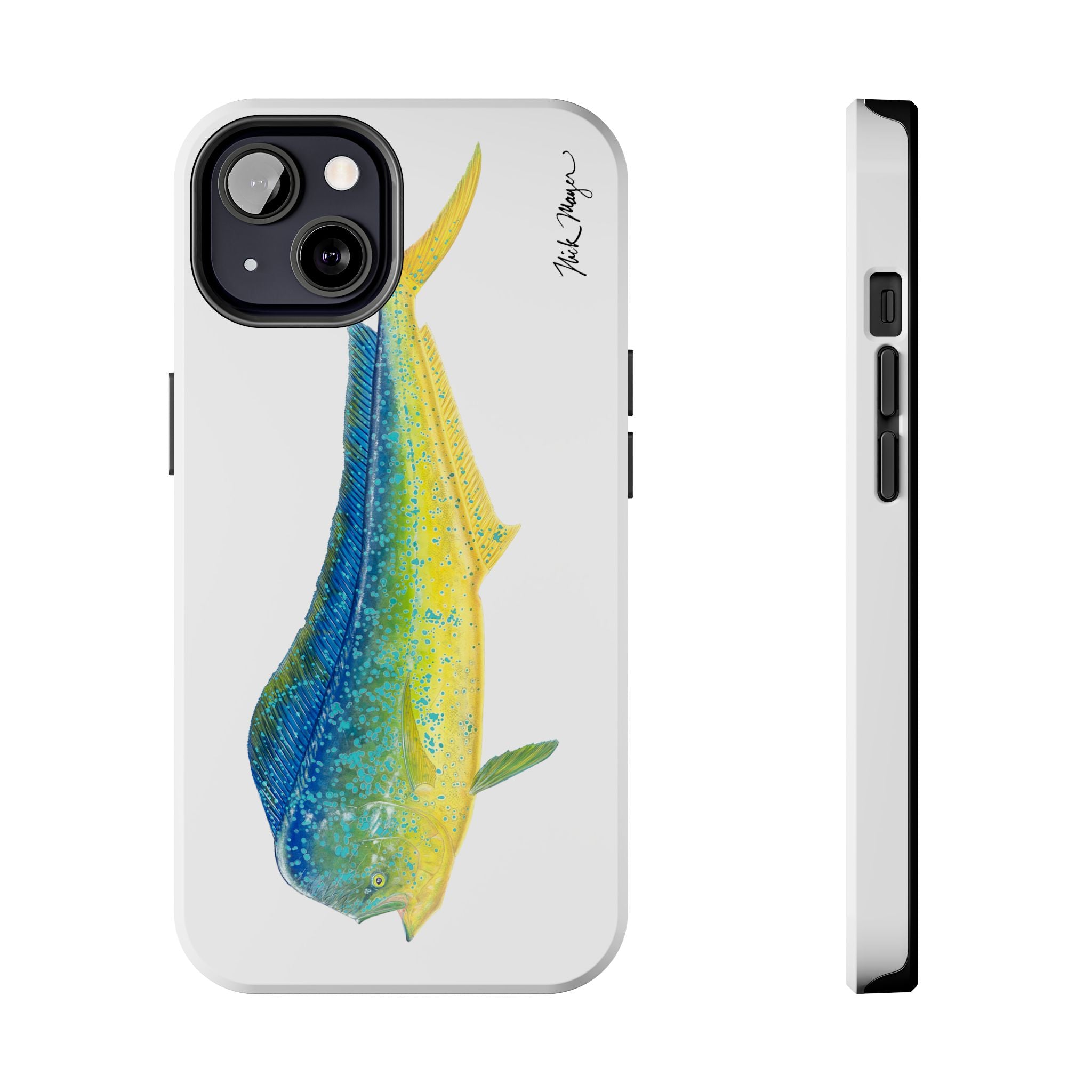 Bull Mahi White Phone Case (iPhone)