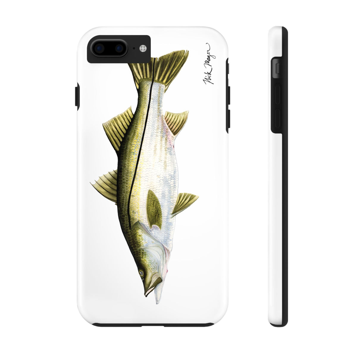 Snook White Phone Case (iPhone)