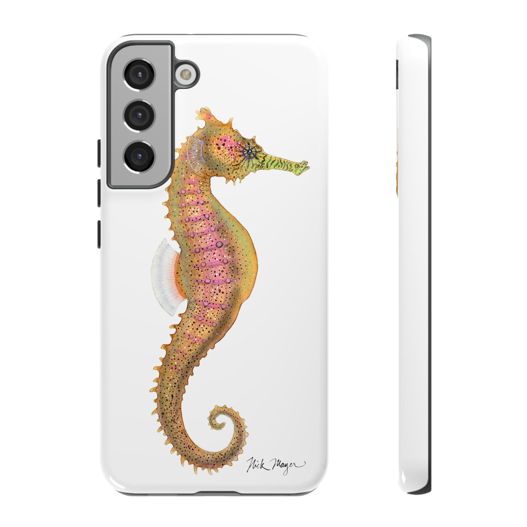 Pink Seahorse Phone Case (Samsung)