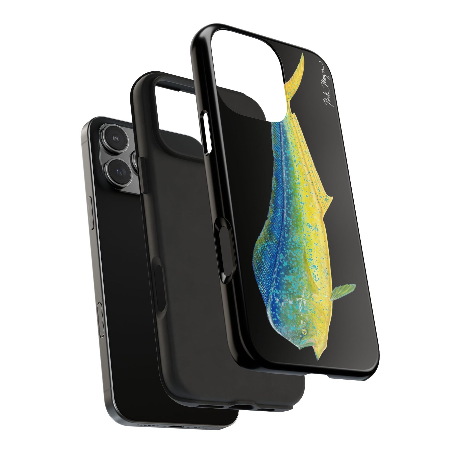 Bull Mahi Black Phone Case (iPhone)