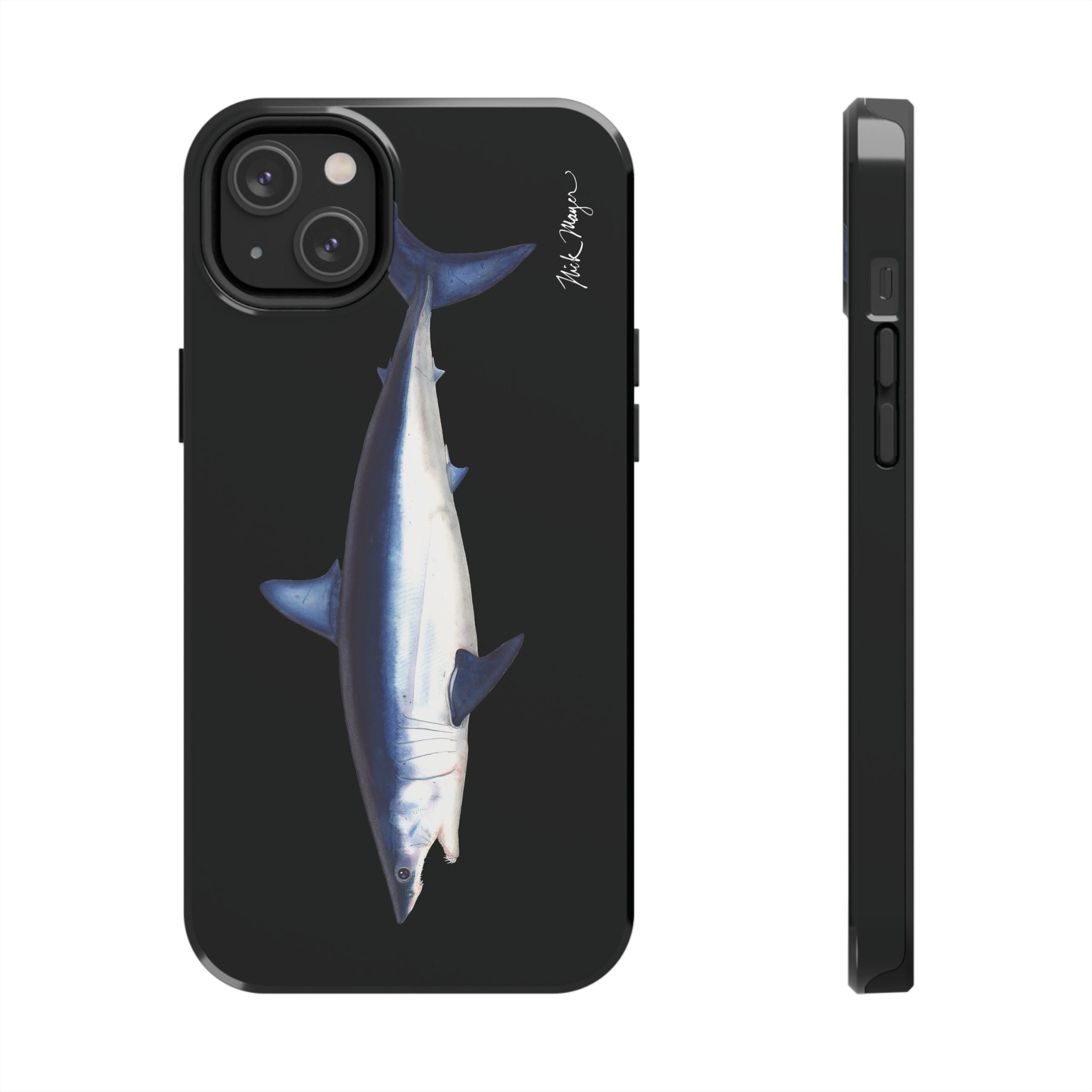 Mako Shark Black iPhone Case