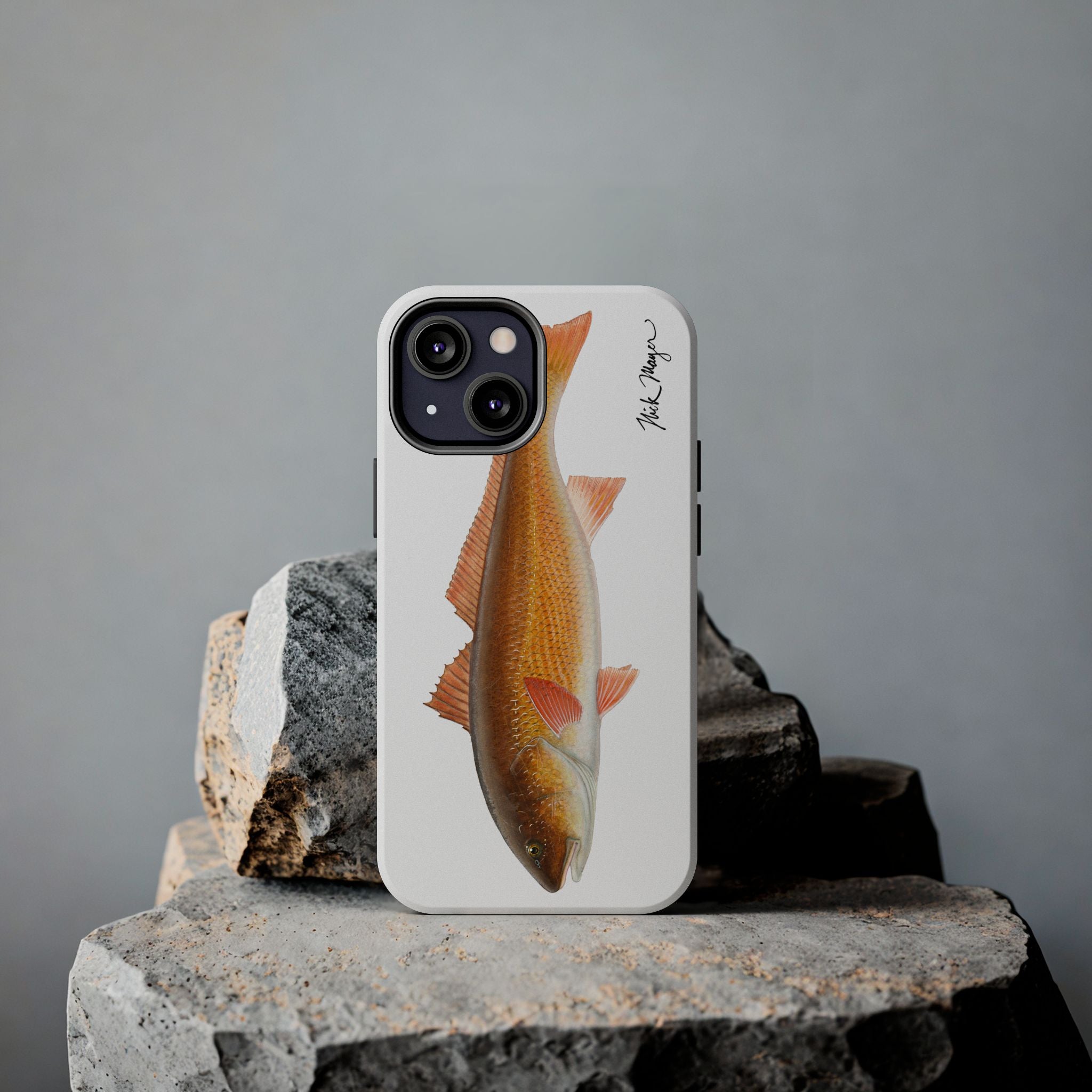 Redfish White Phone Case (iPhone)