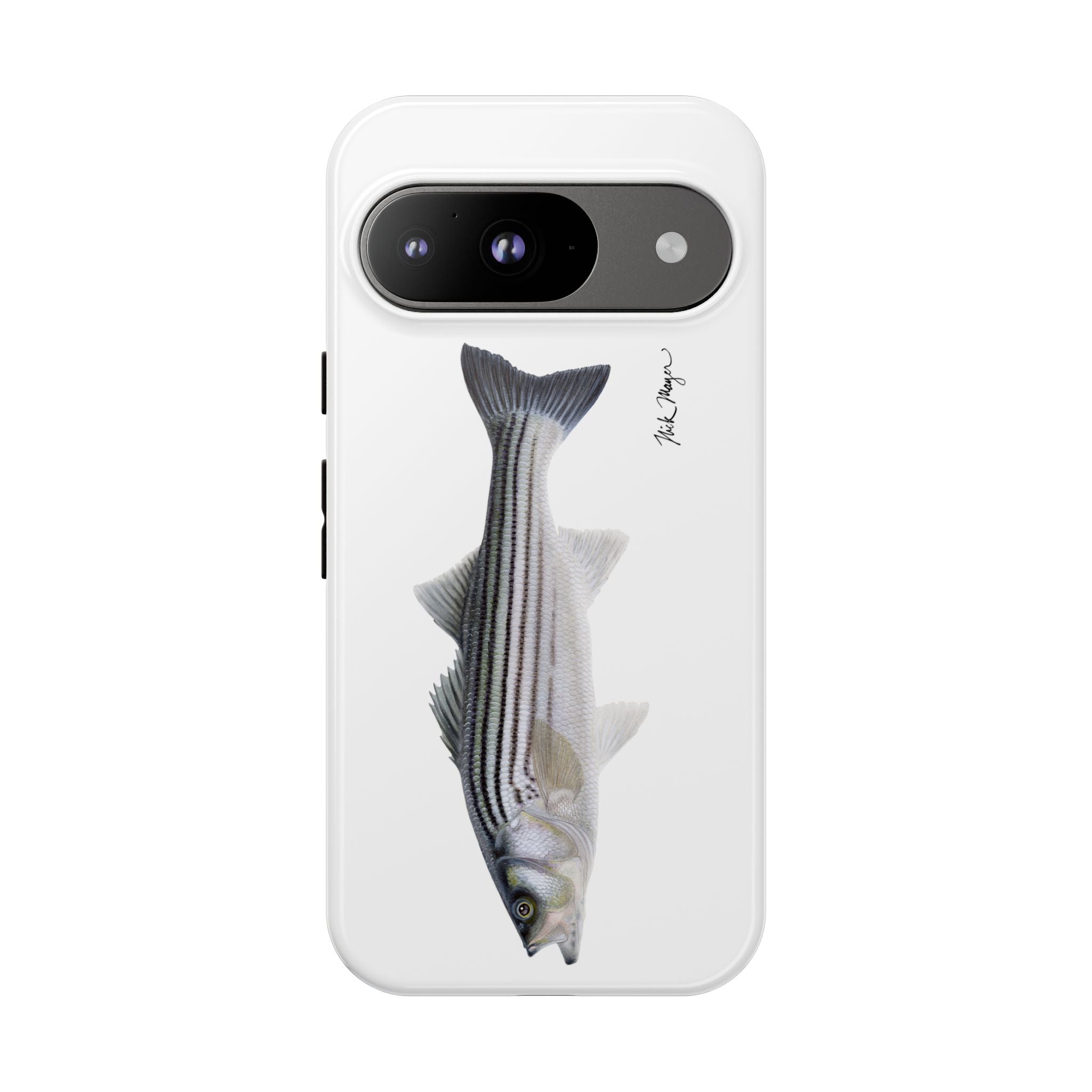 Schoolie Striper White Phone Case (Samsung)