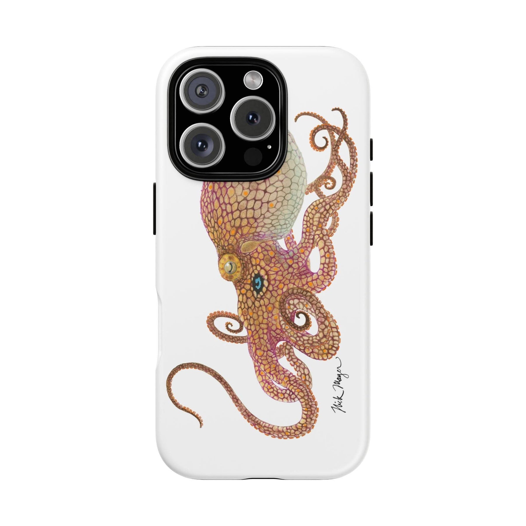 Two Spot Octopus Phone Case (iPhone 16 & Samsung)