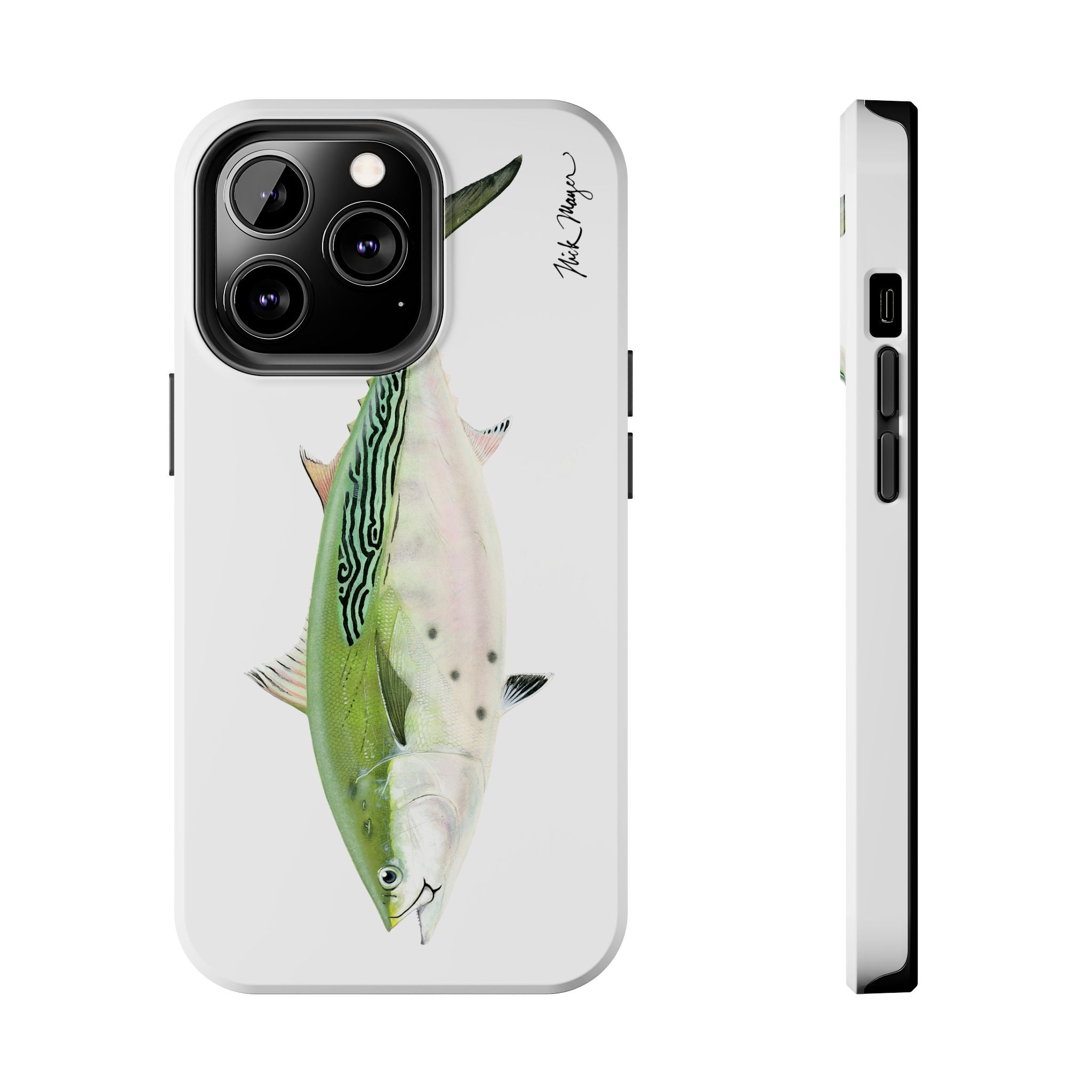 Albie White Phone Case (iPhone)