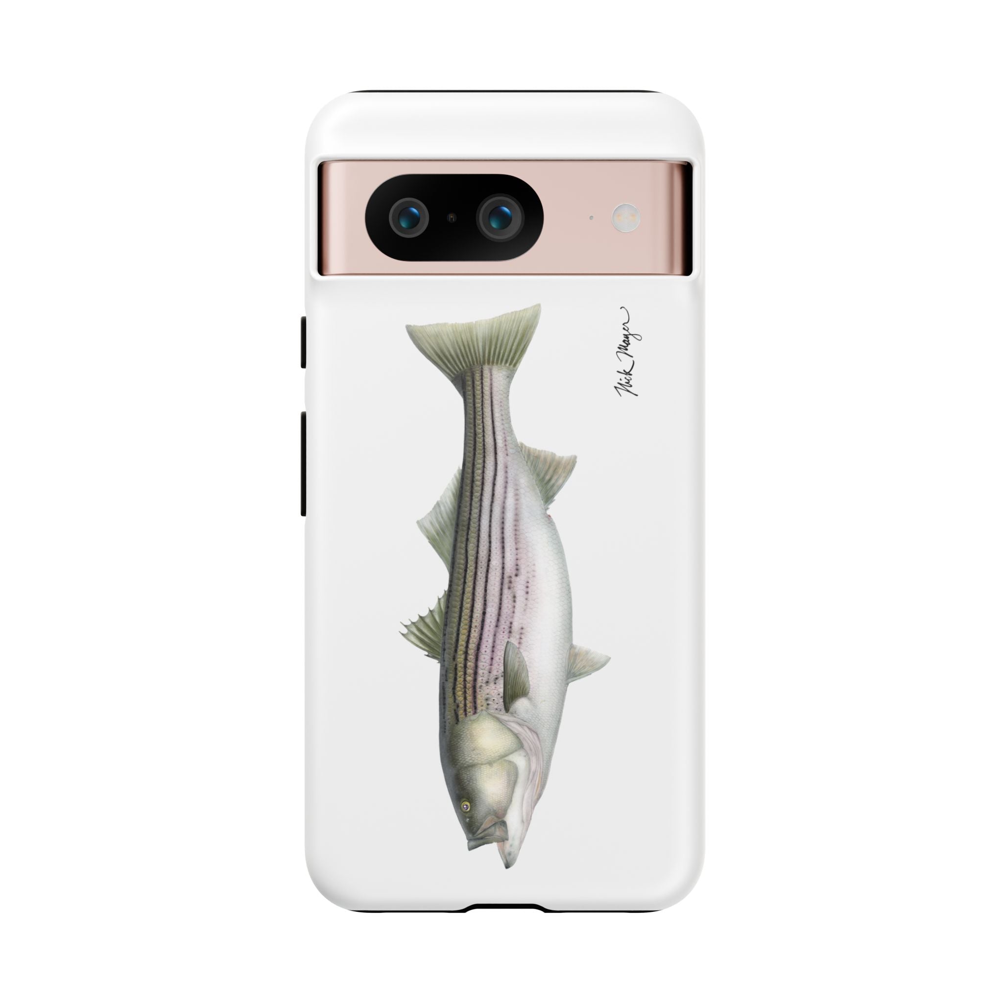 30 lb Striper White Phone Case (Samsung)