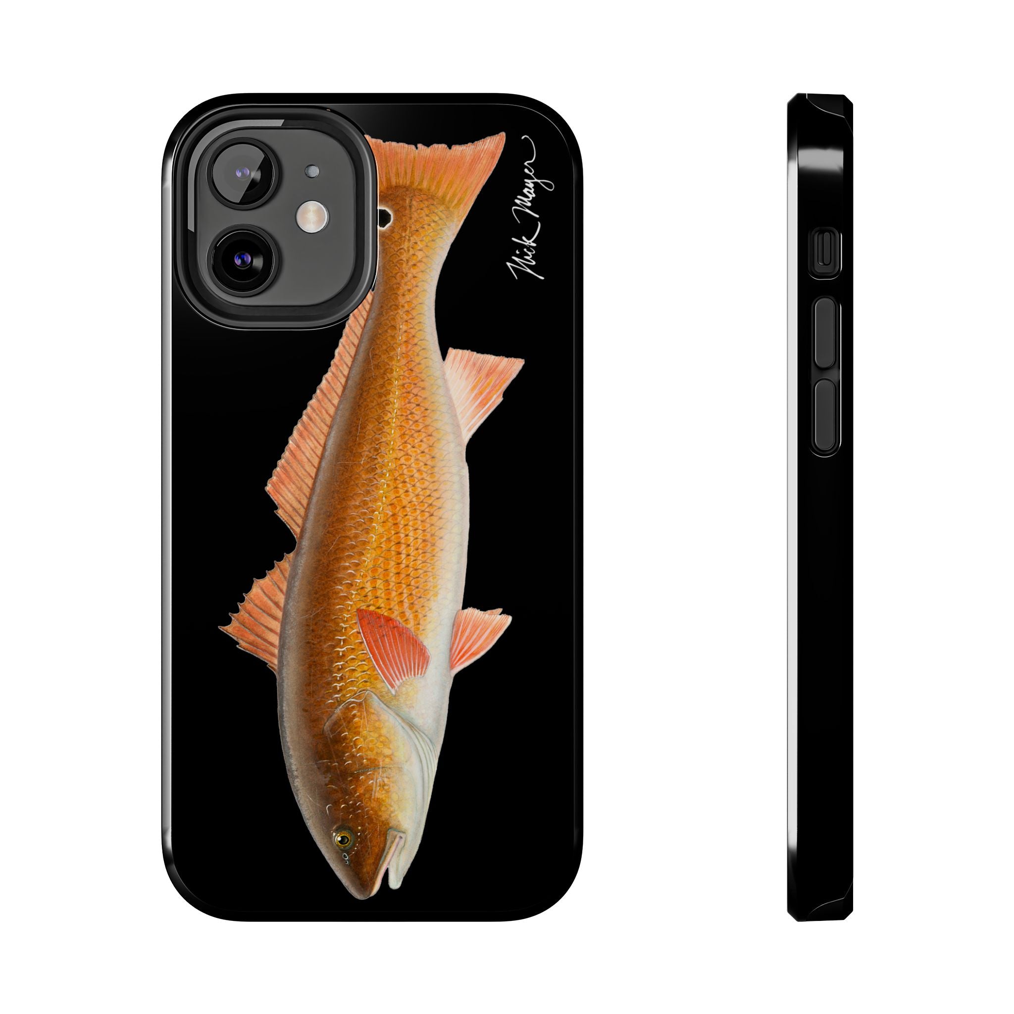 Redfish Black Phone Case (iPhone)