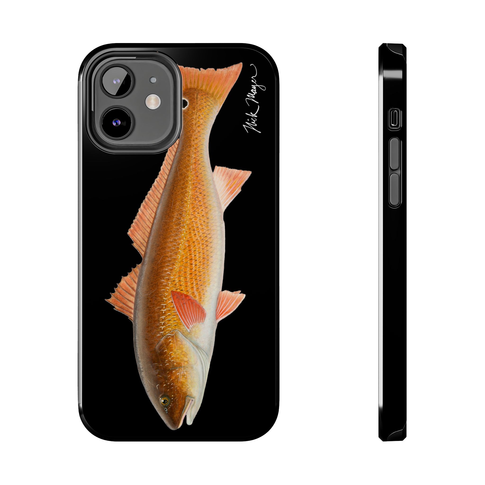 Redfish Black Phone Case (iPhone)