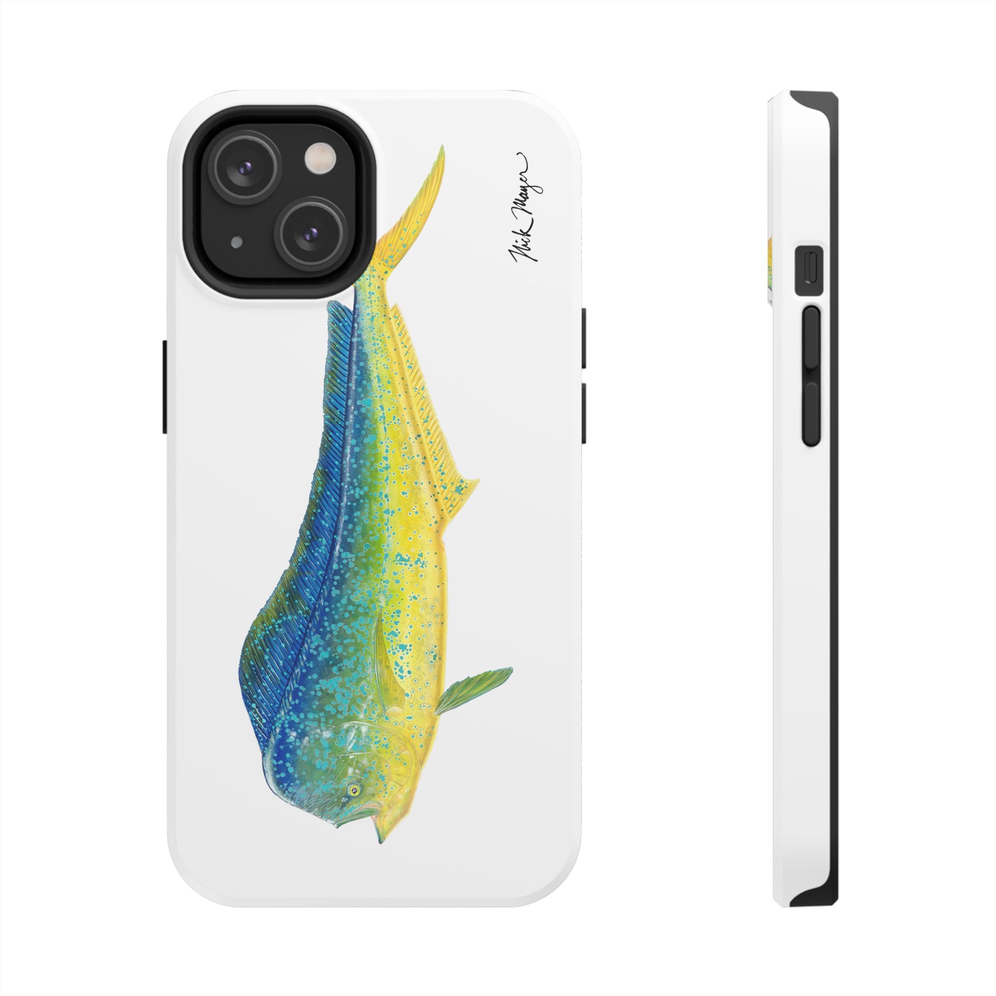 Bull Mahi White Phone Case (iPhone)