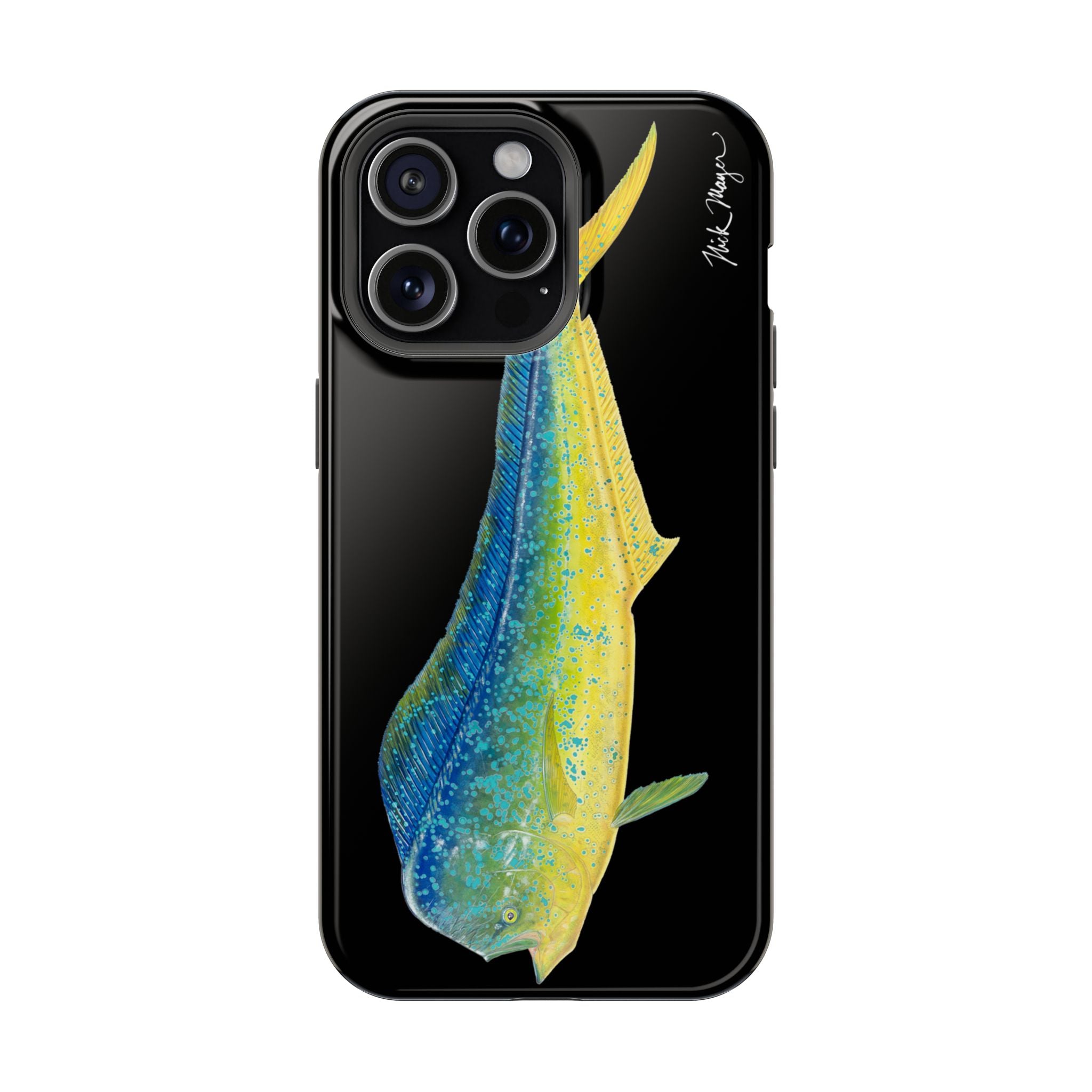 Bull Mahi MagSafe Black iPhone Case