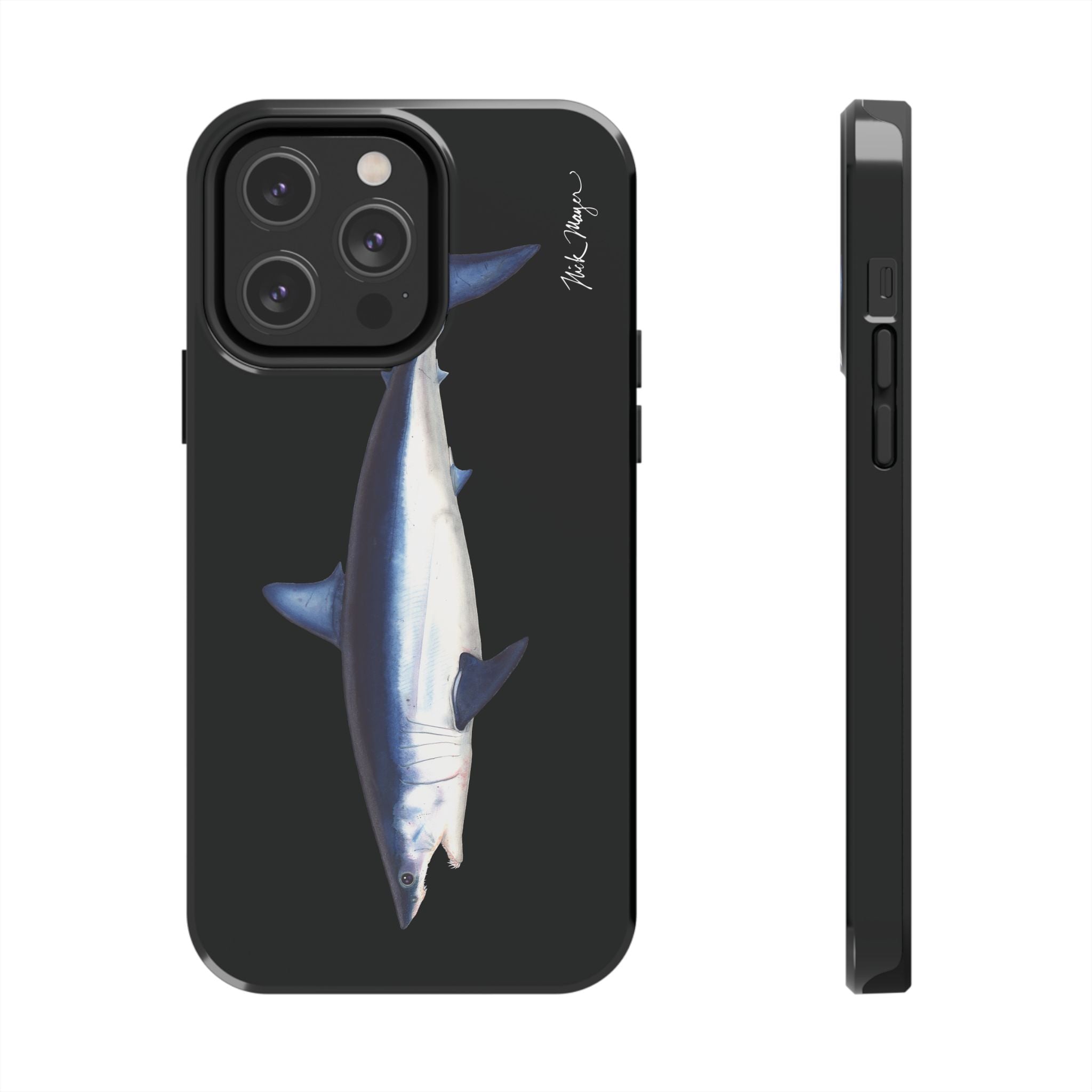 Mako Shark Black iPhone Case