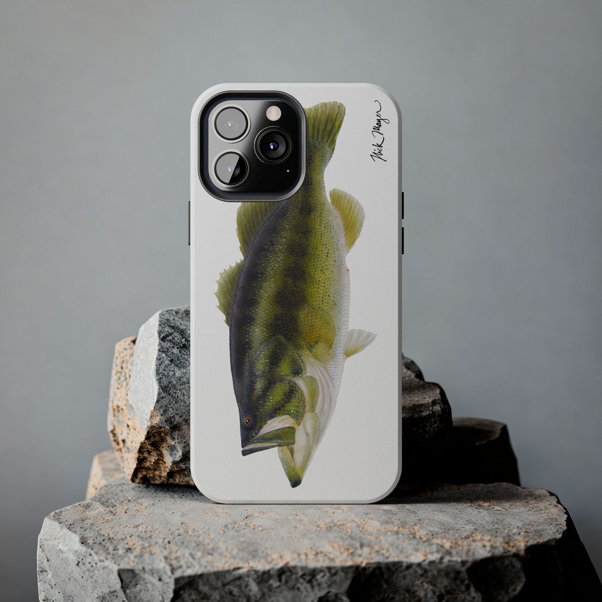 Largemouth Bass White Phone Case (iPhone)