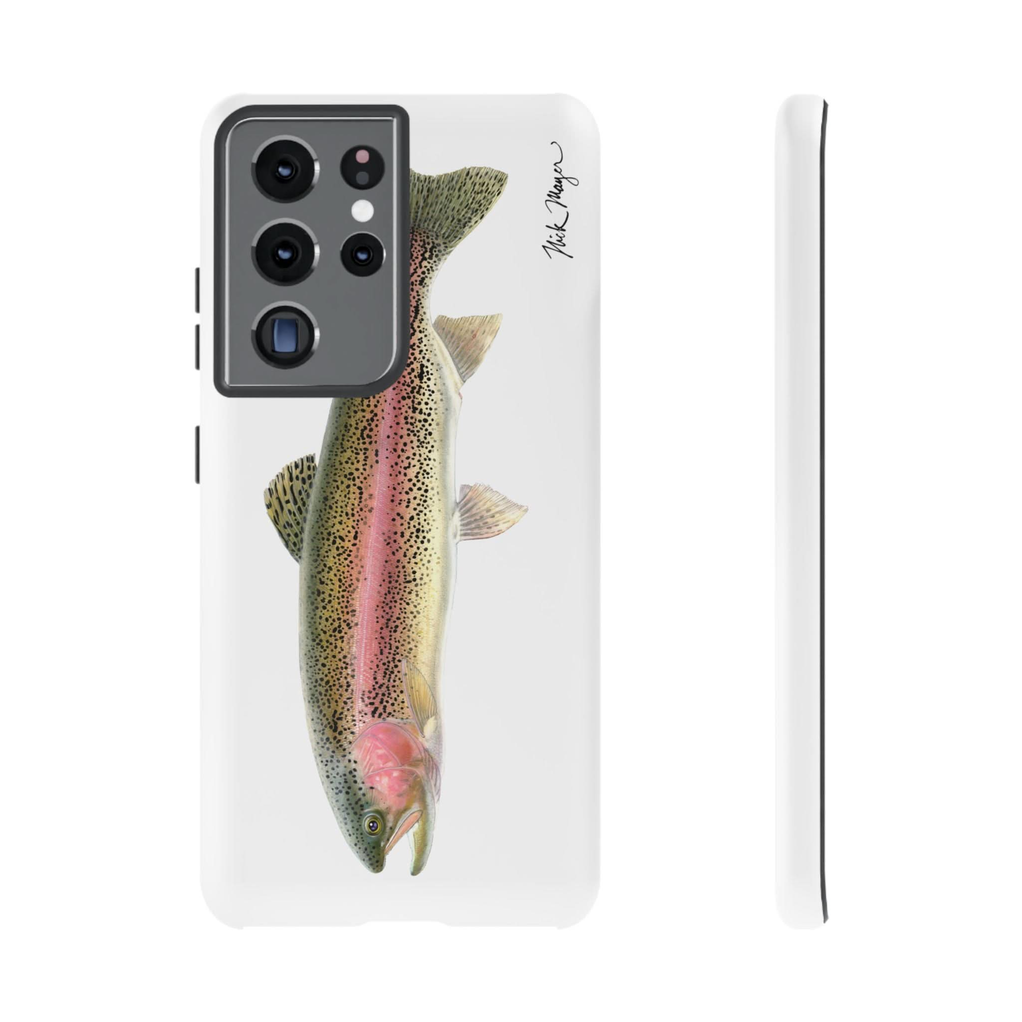 Rainbow Trout White Phone Case (Samsung)