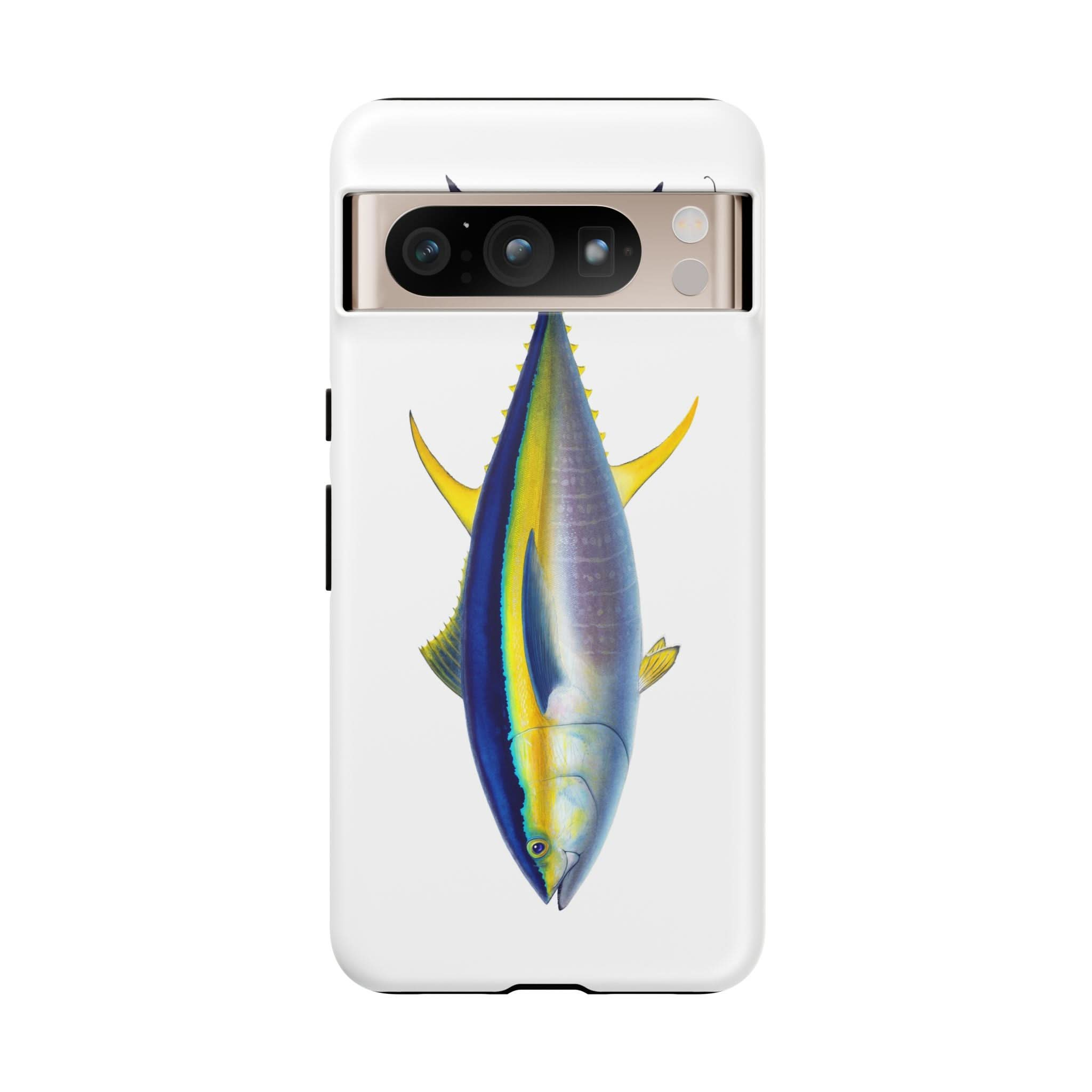 Yellowfin Tuna White Phone Case (Samsung)