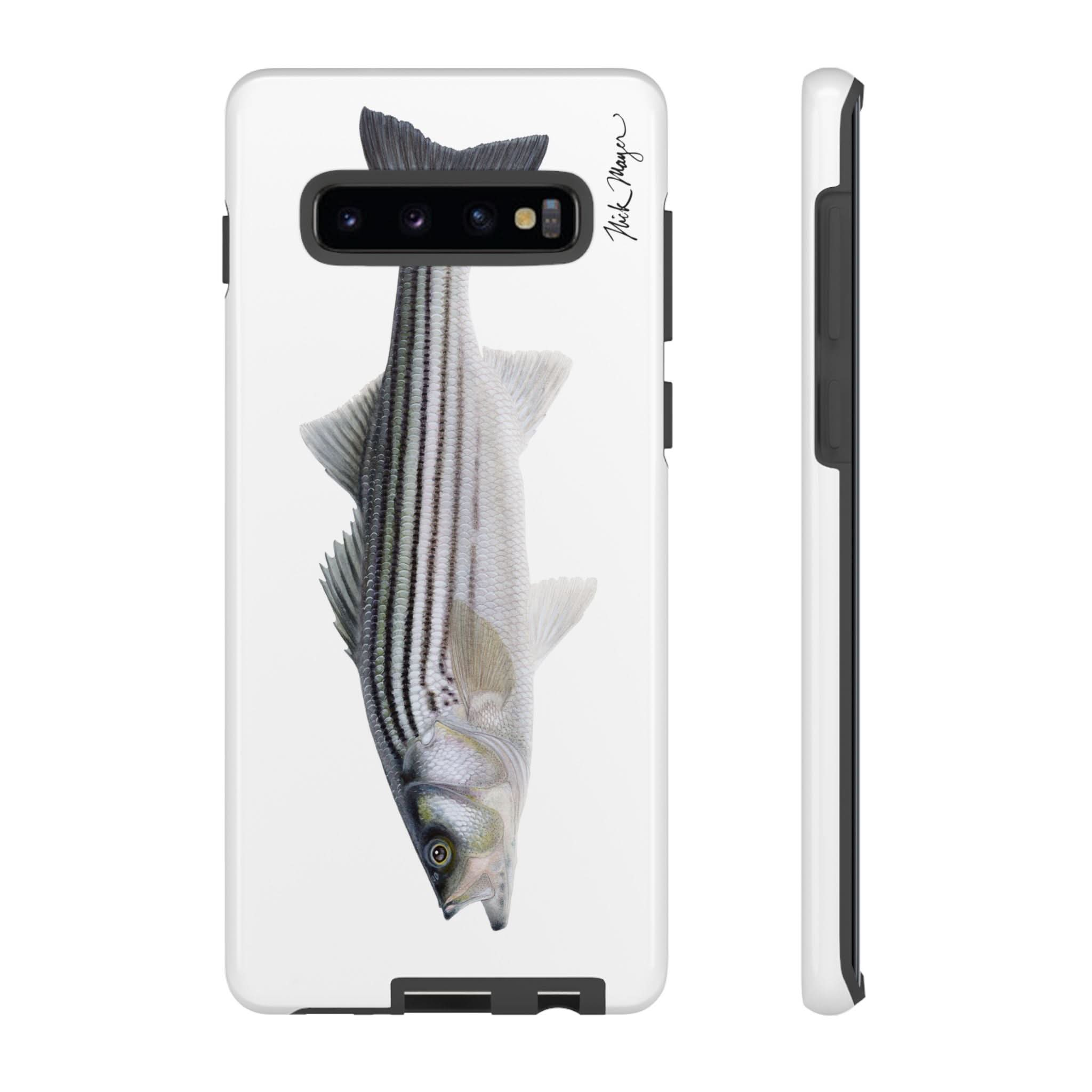 Schoolie Striper White Phone Case (Samsung)