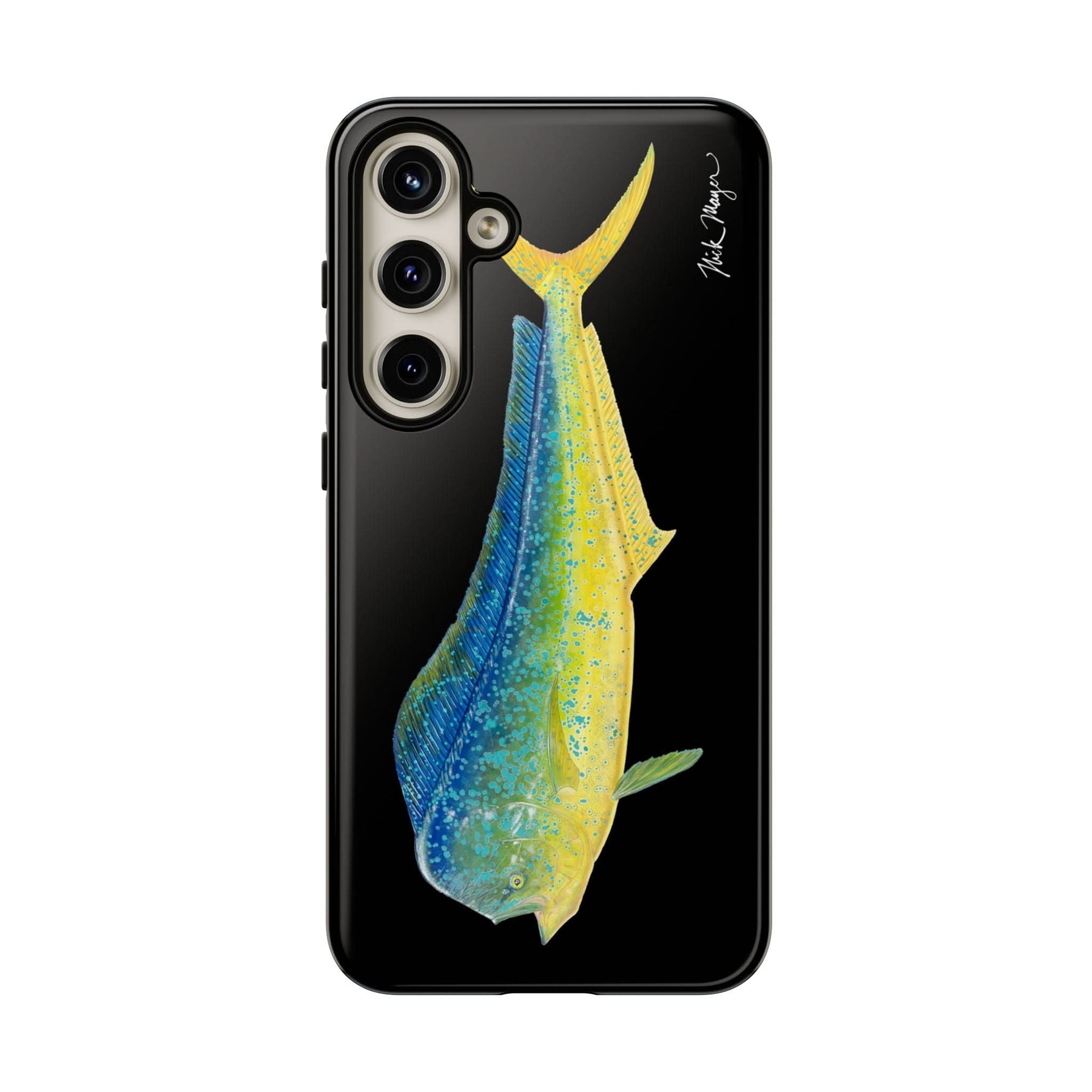 Bull Mahi Black Phone Case (iPhone 16 & Samsung)