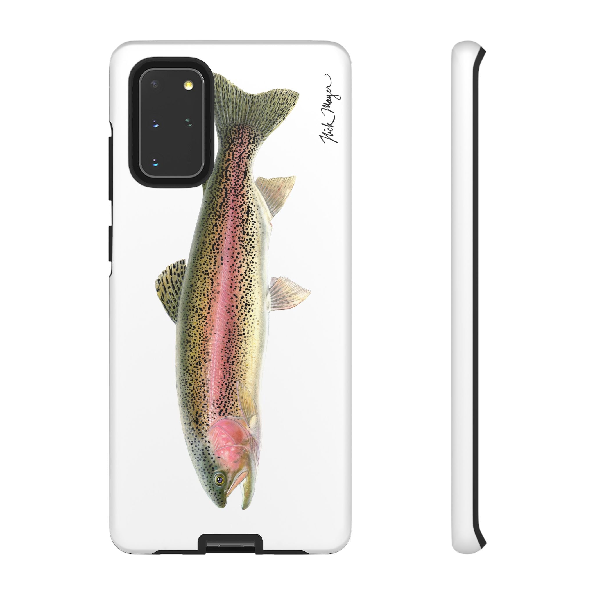 Rainbow Trout White Phone Case (Samsung)