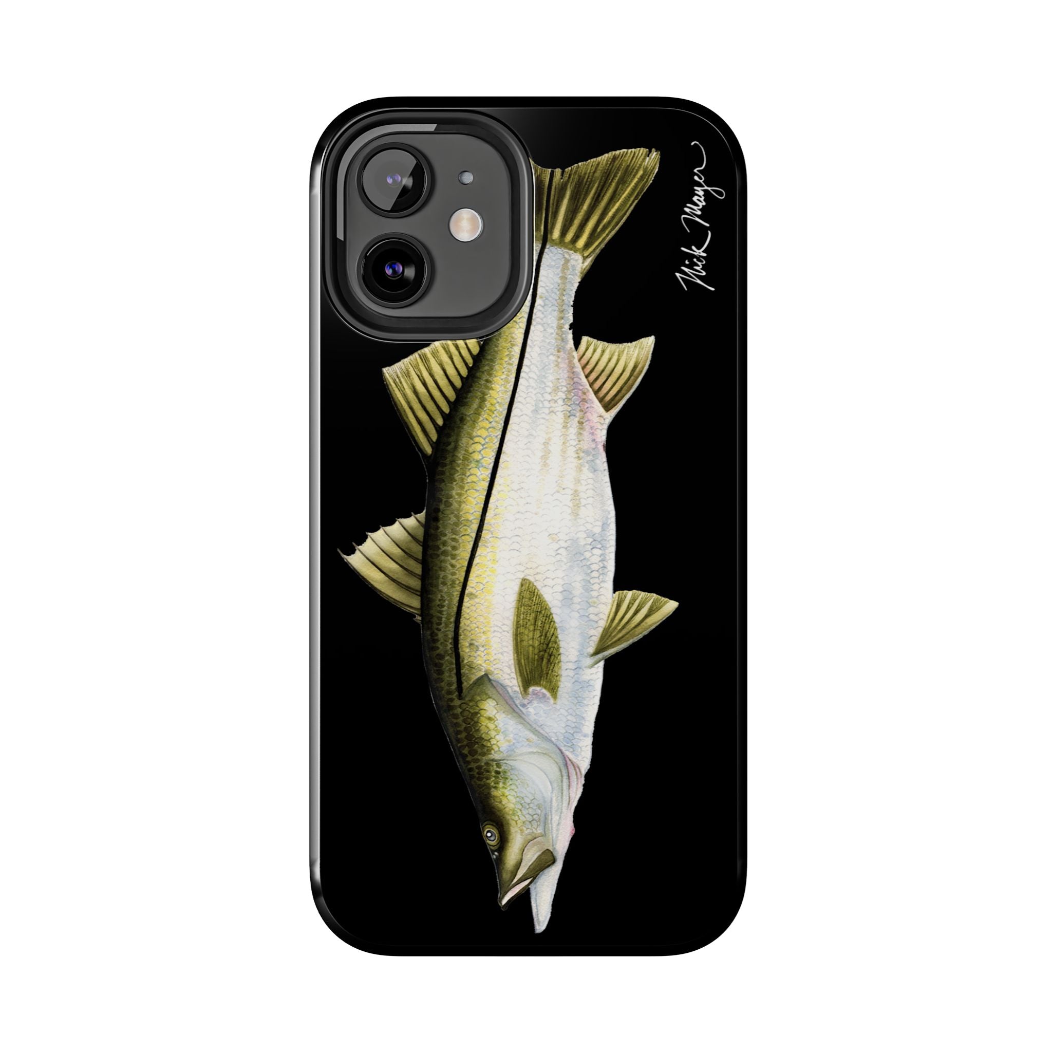 Snook Black Phone Case (iPhone)