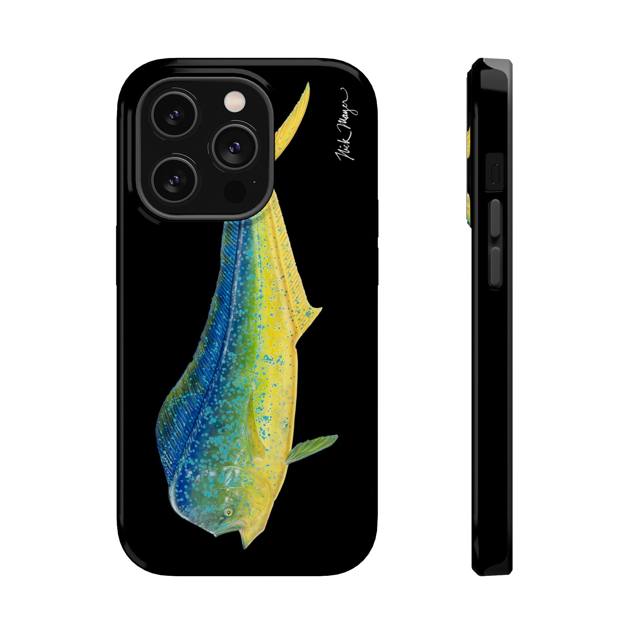 Bull Mahi MagSafe Black iPhone Case