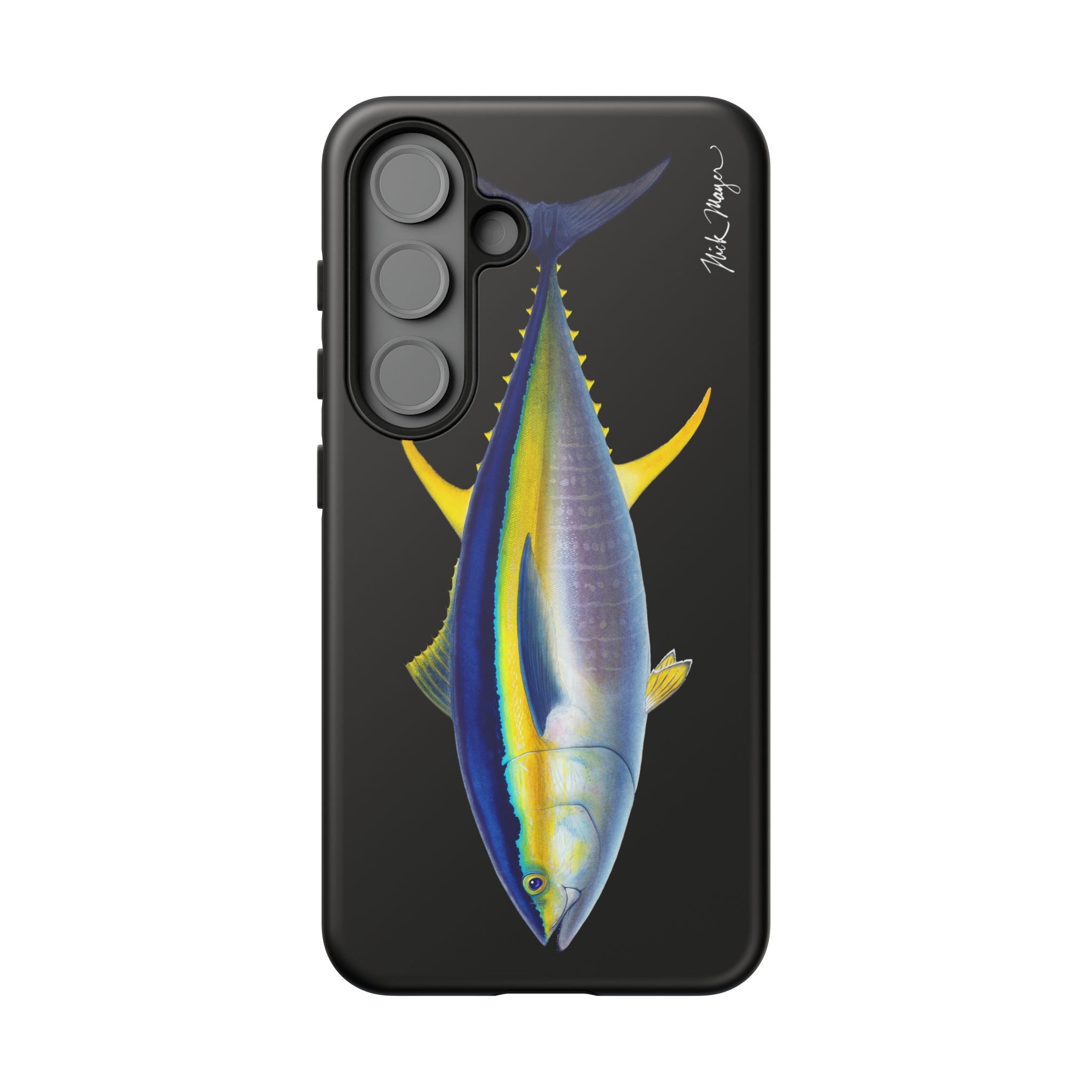 Yellowfin Tuna Black Phone Case (Samsung)