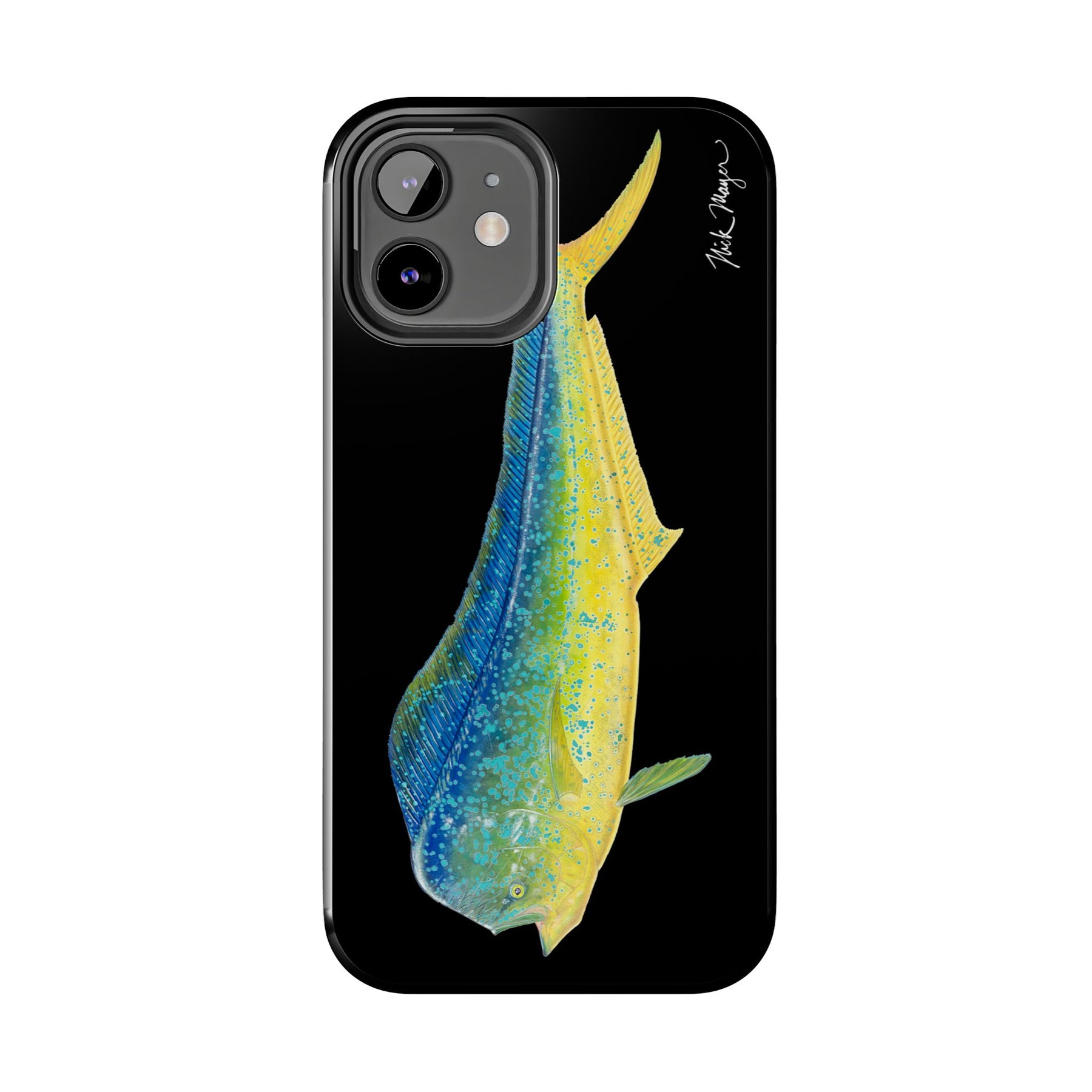 Bull Mahi Black Phone Case (iPhone)