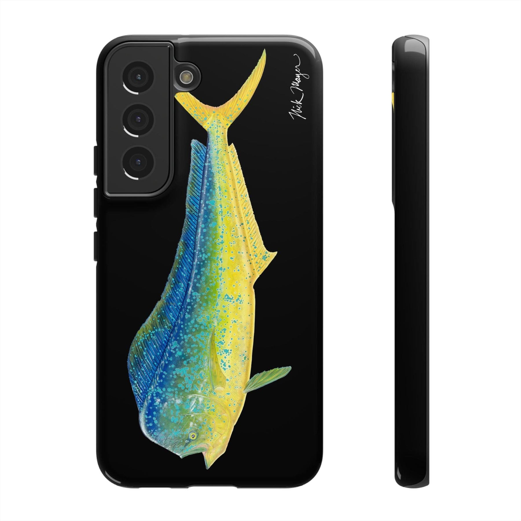 Bull Mahi Black Phone Case (iPhone 16 & Samsung)