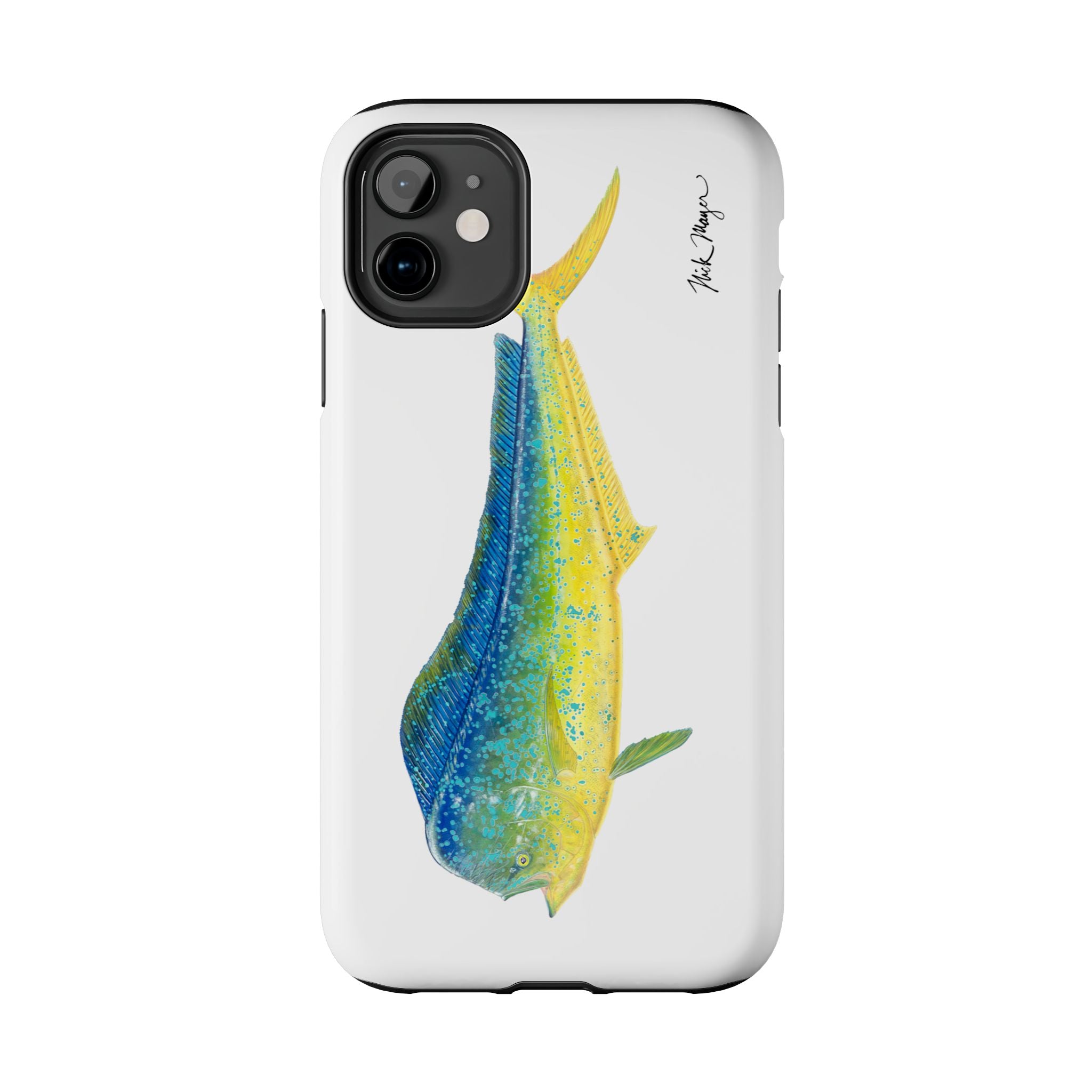 Bull Mahi White Phone Case (iPhone)