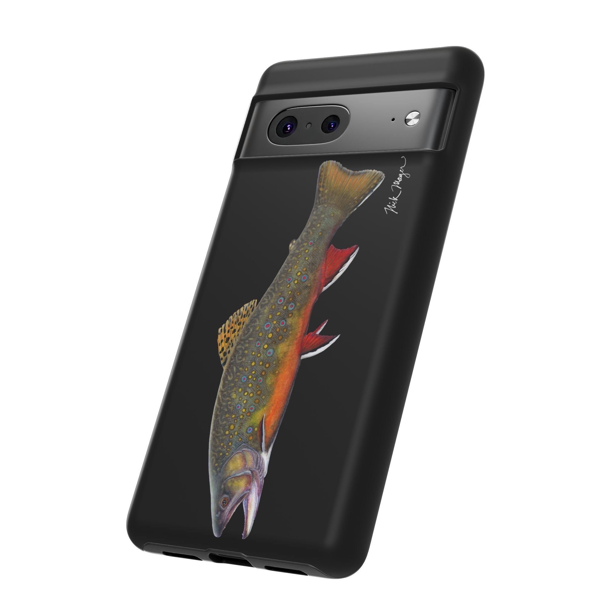 Brook Trout Black Phone Case (Samsung)