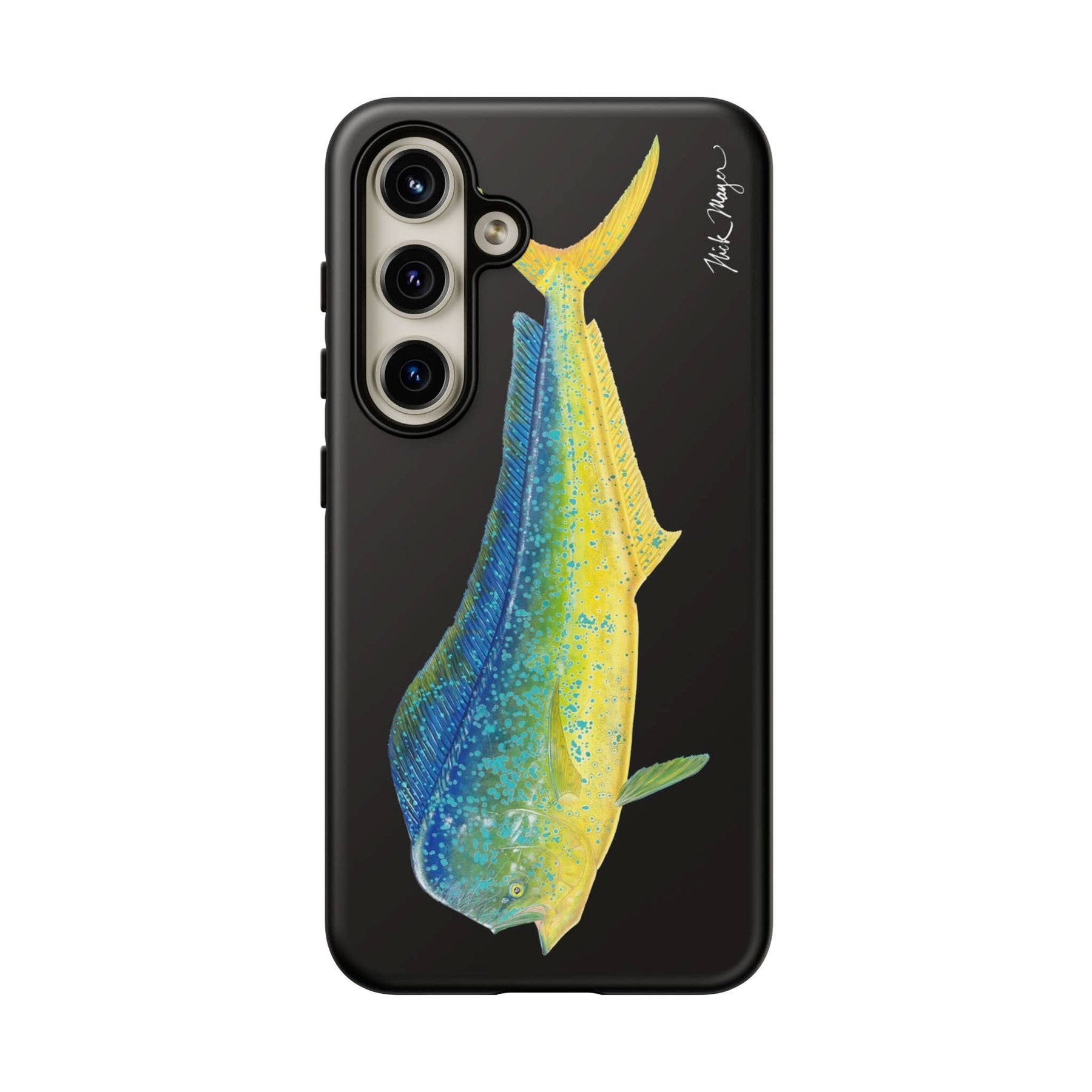 Bull Mahi Black Phone Case (iPhone 16 & Samsung)