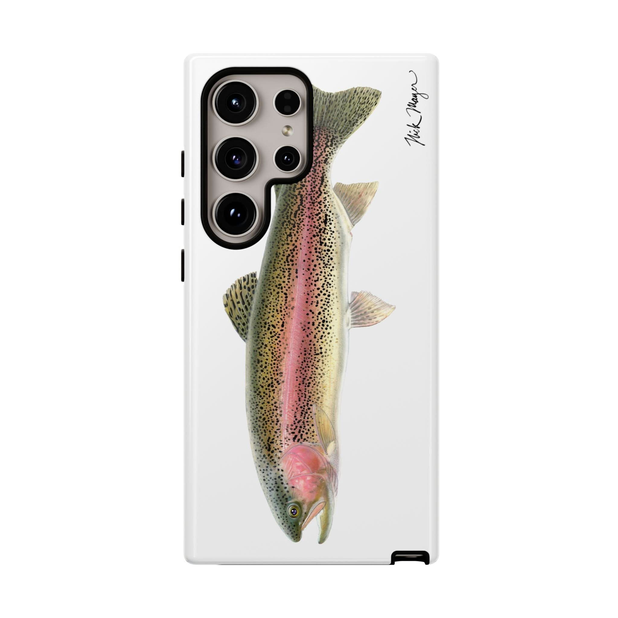 Rainbow Trout White Phone Case (Samsung)