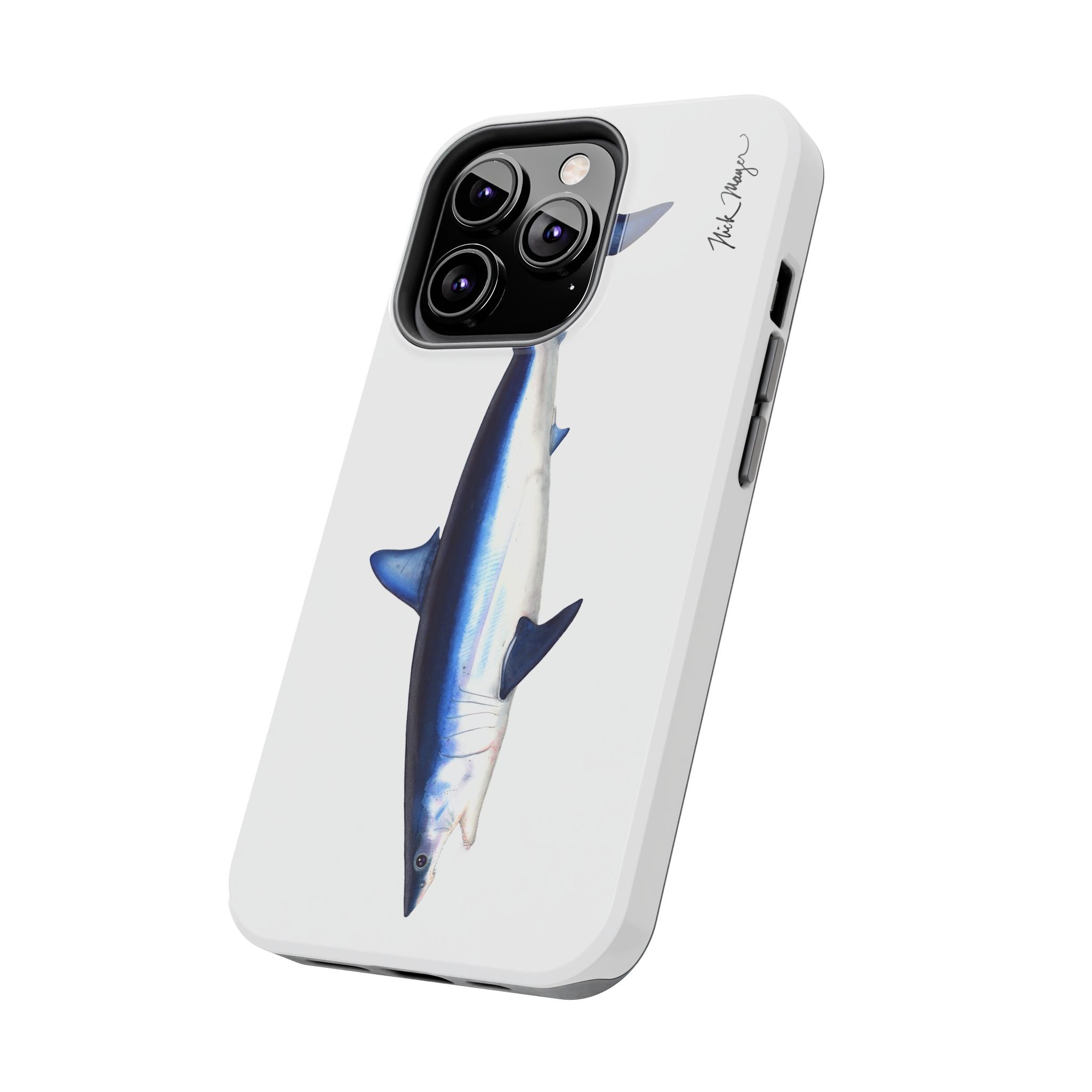 Mako Shark White Phone Case (iPhone)