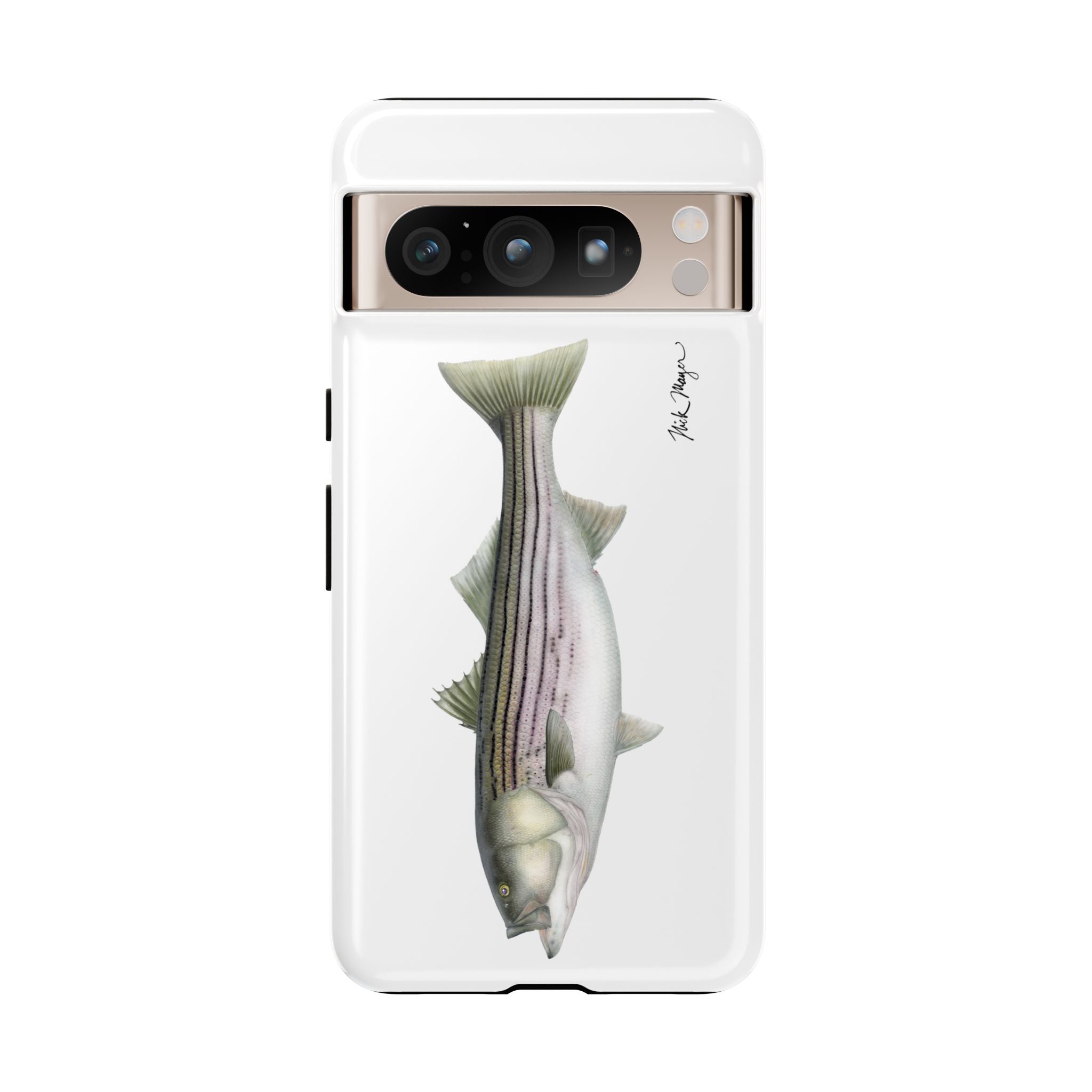 30 lb Striper White Phone Case (Samsung)