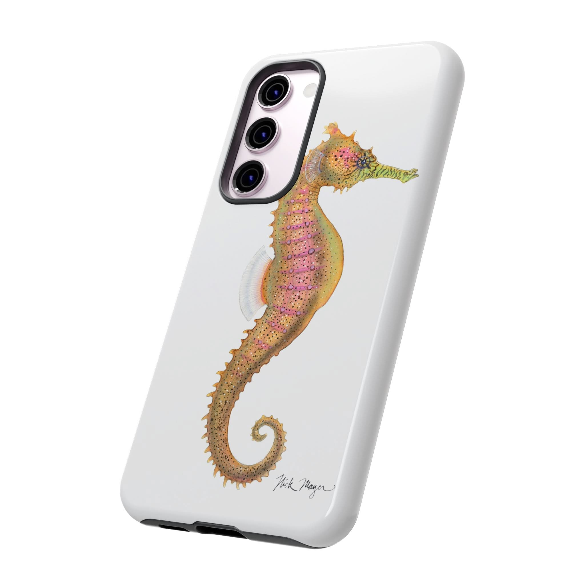 Pink Seahorse Phone Case (Samsung)