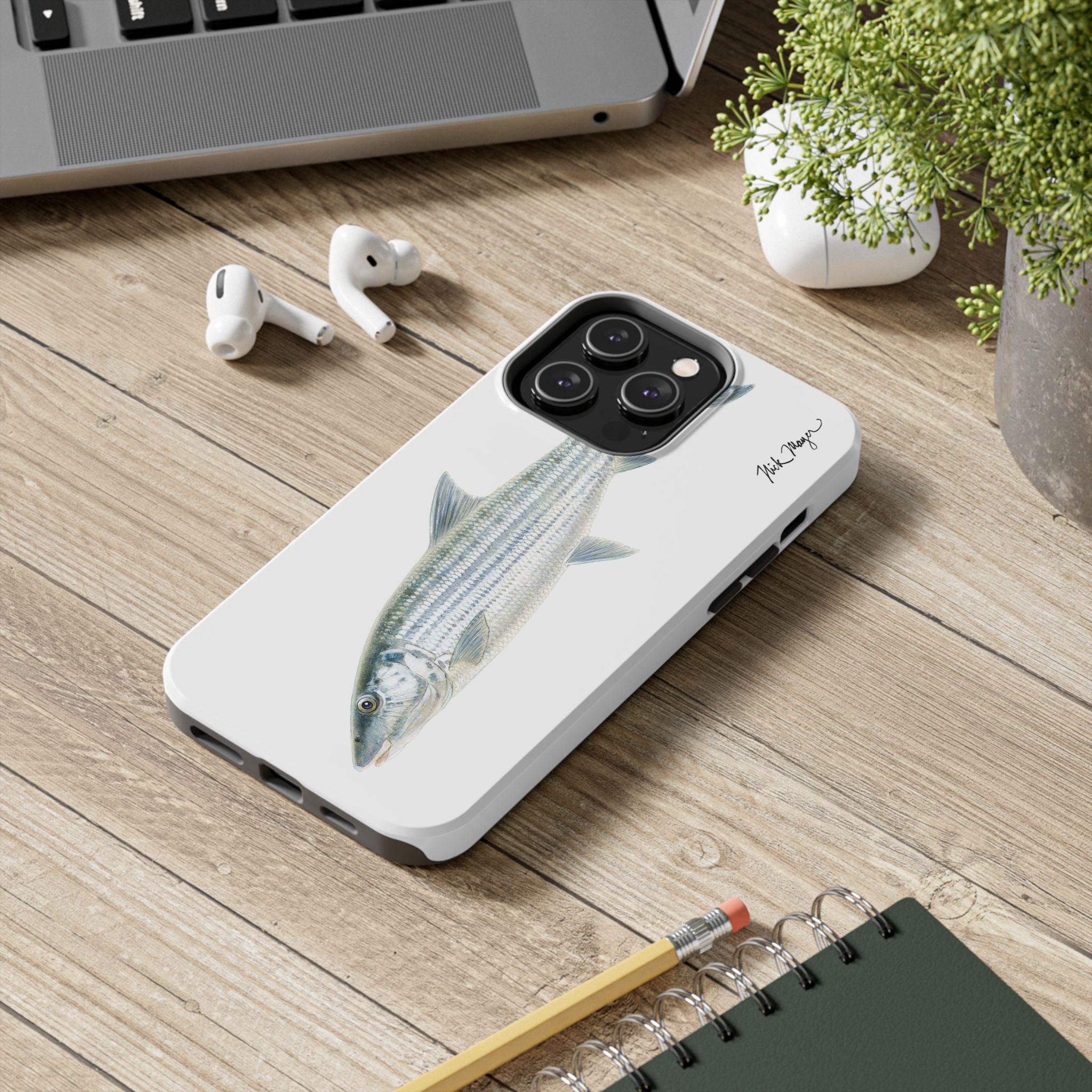 Bonefish White Phone Case (iPhone)