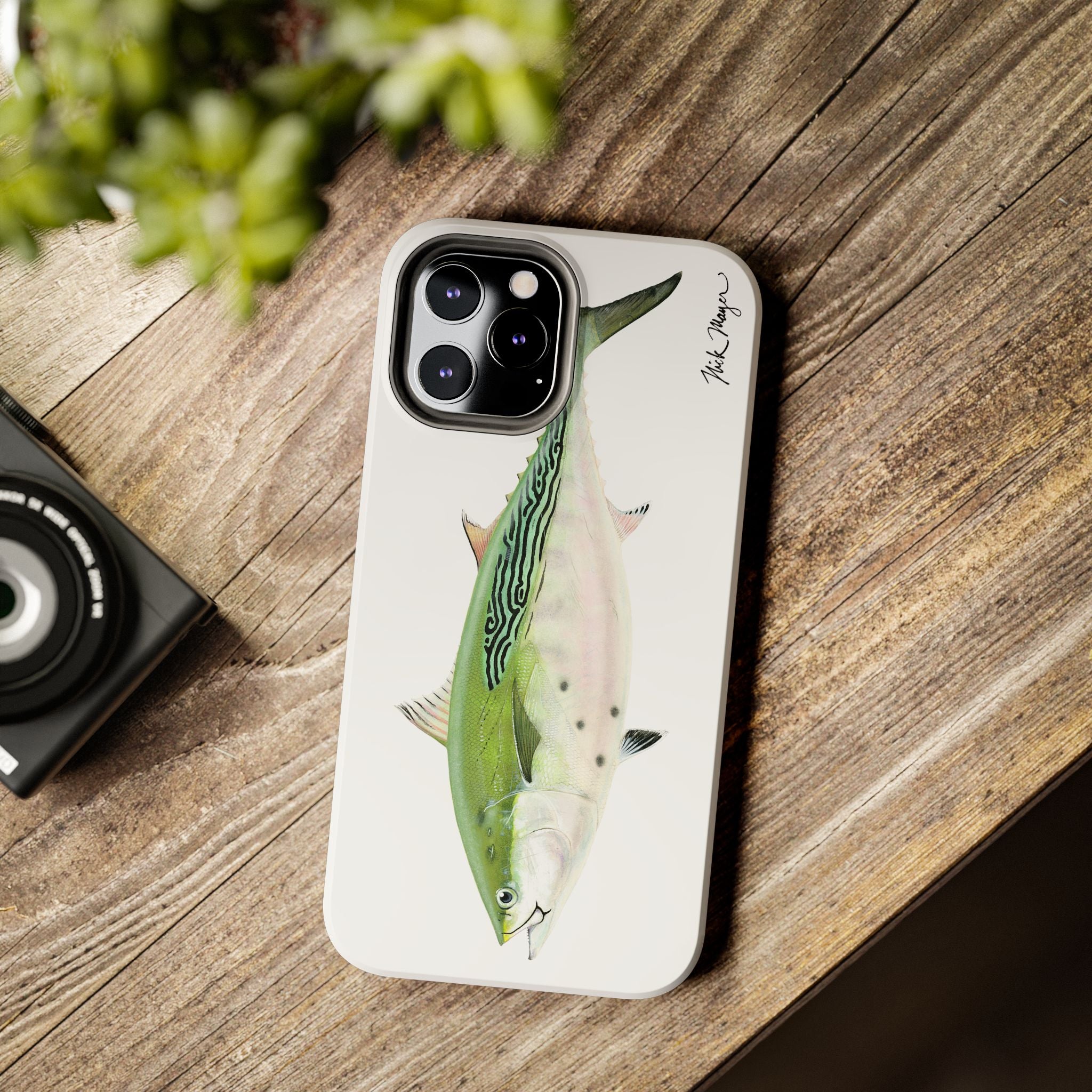 Albie White Phone Case (iPhone)