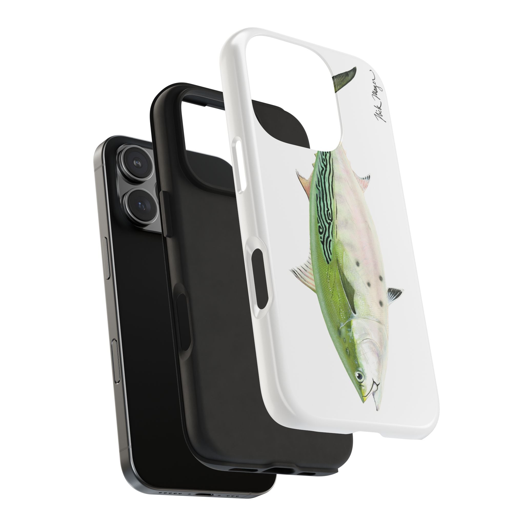 Albie White Phone Case (iPhone)