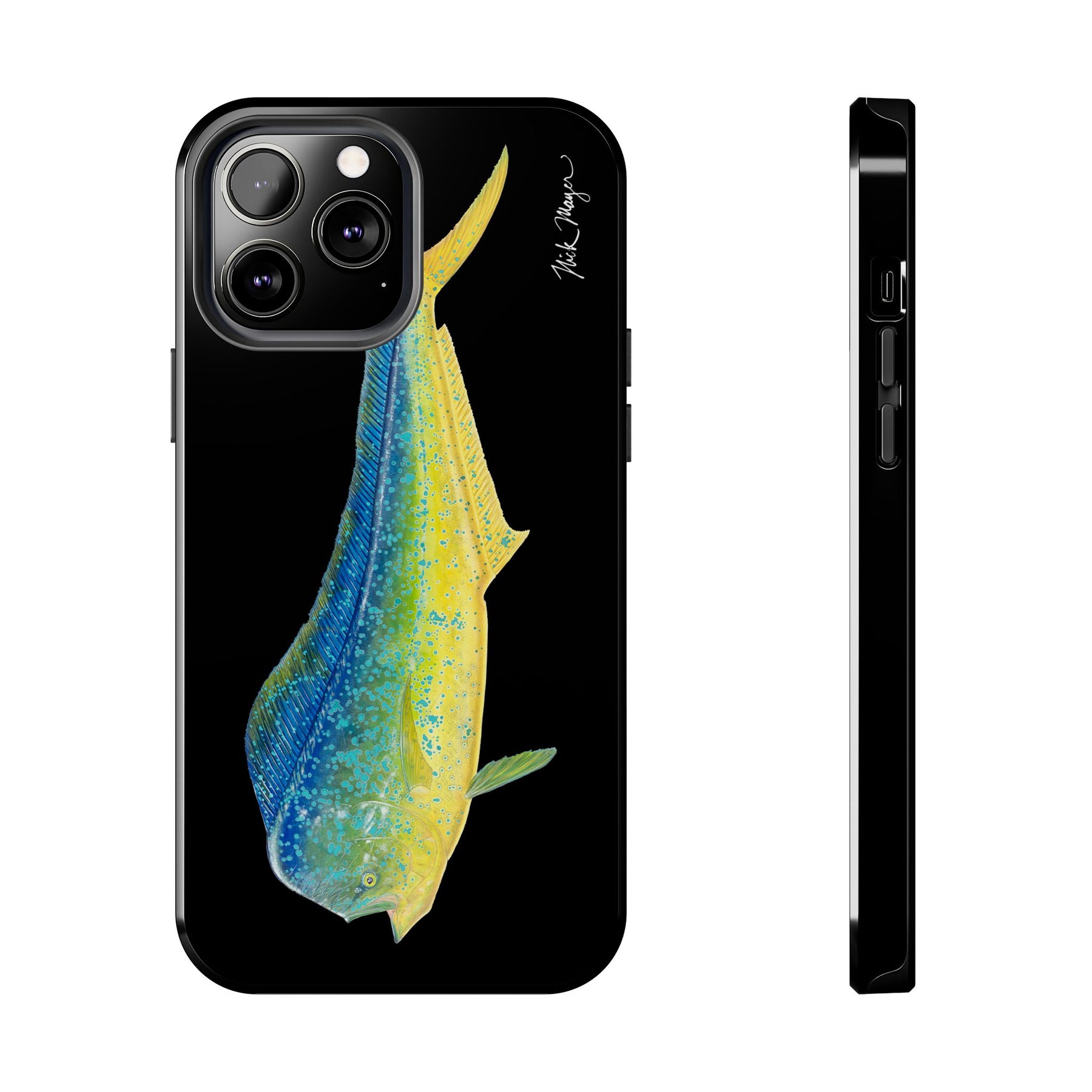 Bull Mahi Black Phone Case (iPhone)