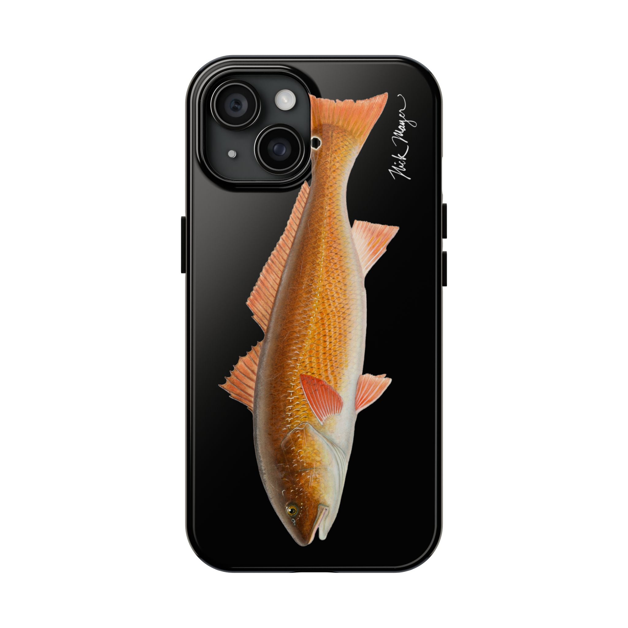 Redfish Black Phone Case (iPhone)