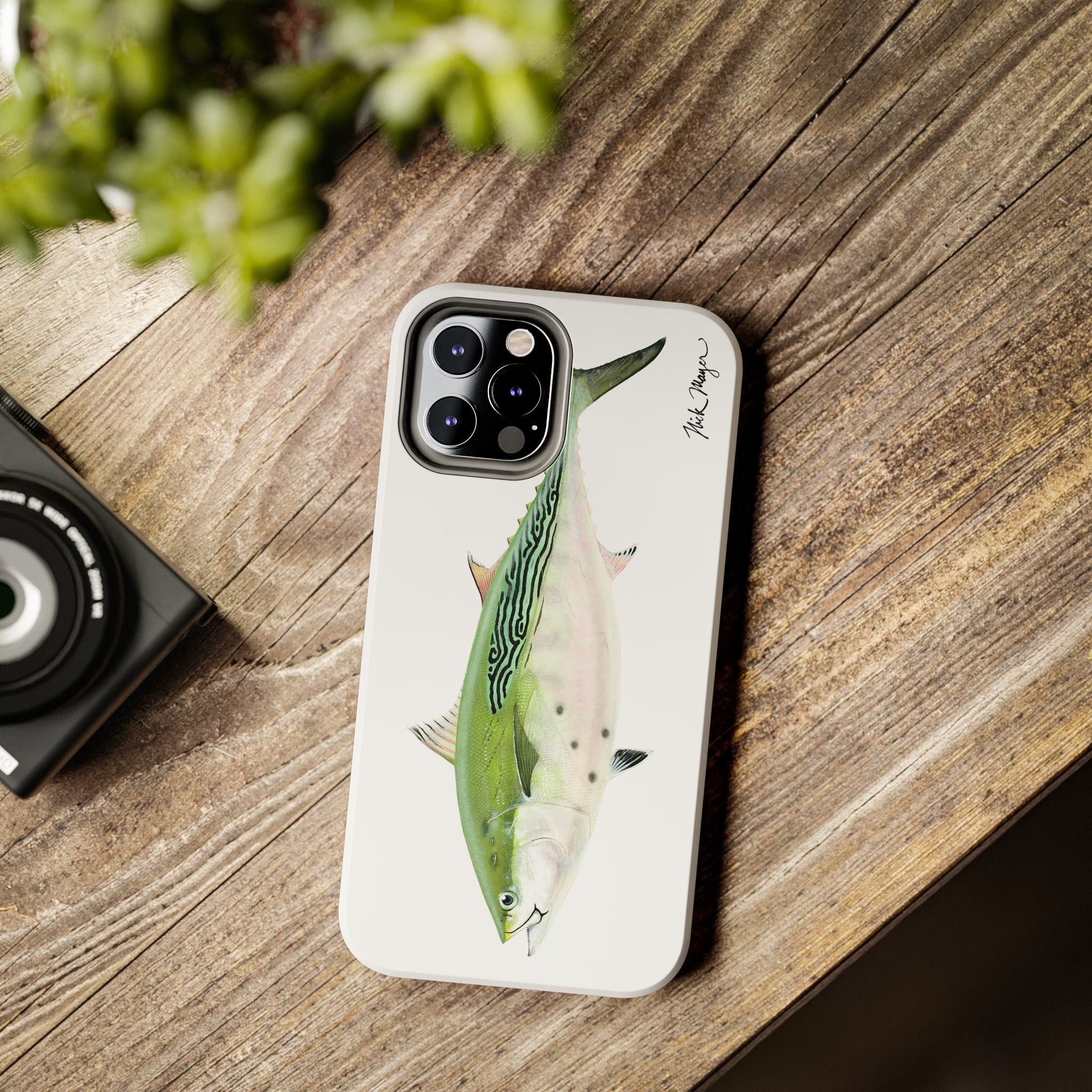 Albie White Phone Case (iPhone)