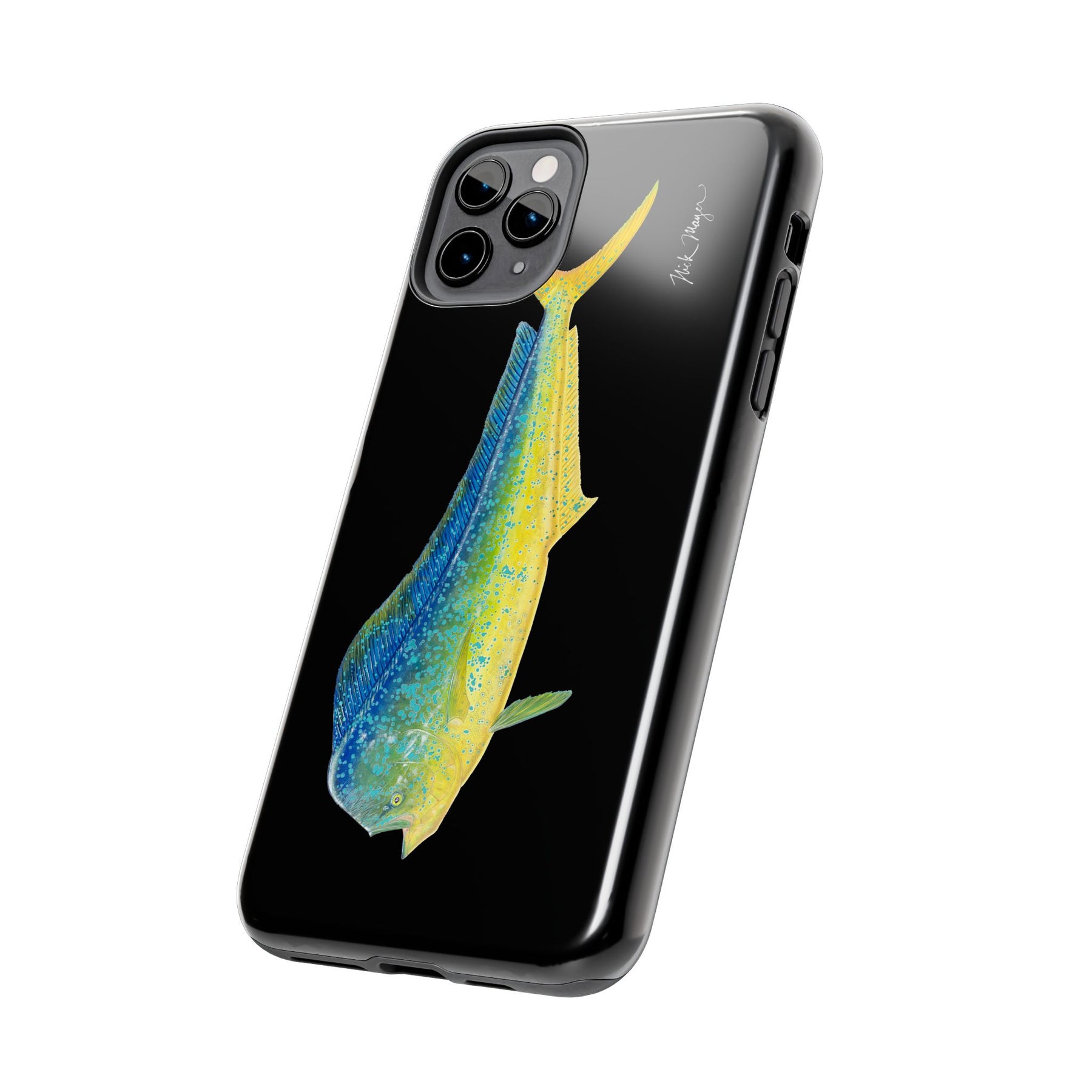 Bull Mahi Black Phone Case (iPhone)